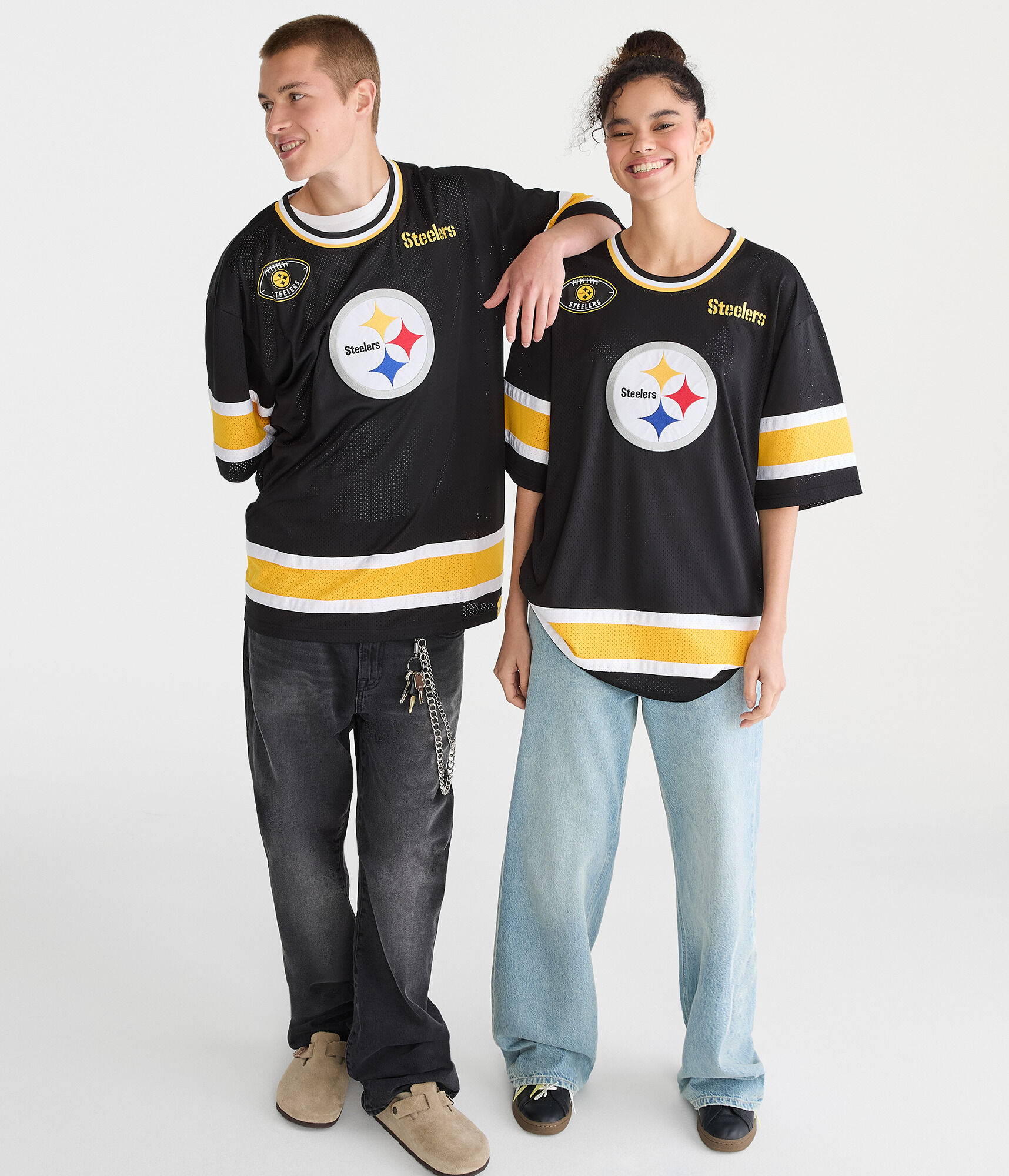 Pittsburgh Steelers Football Mesh Top