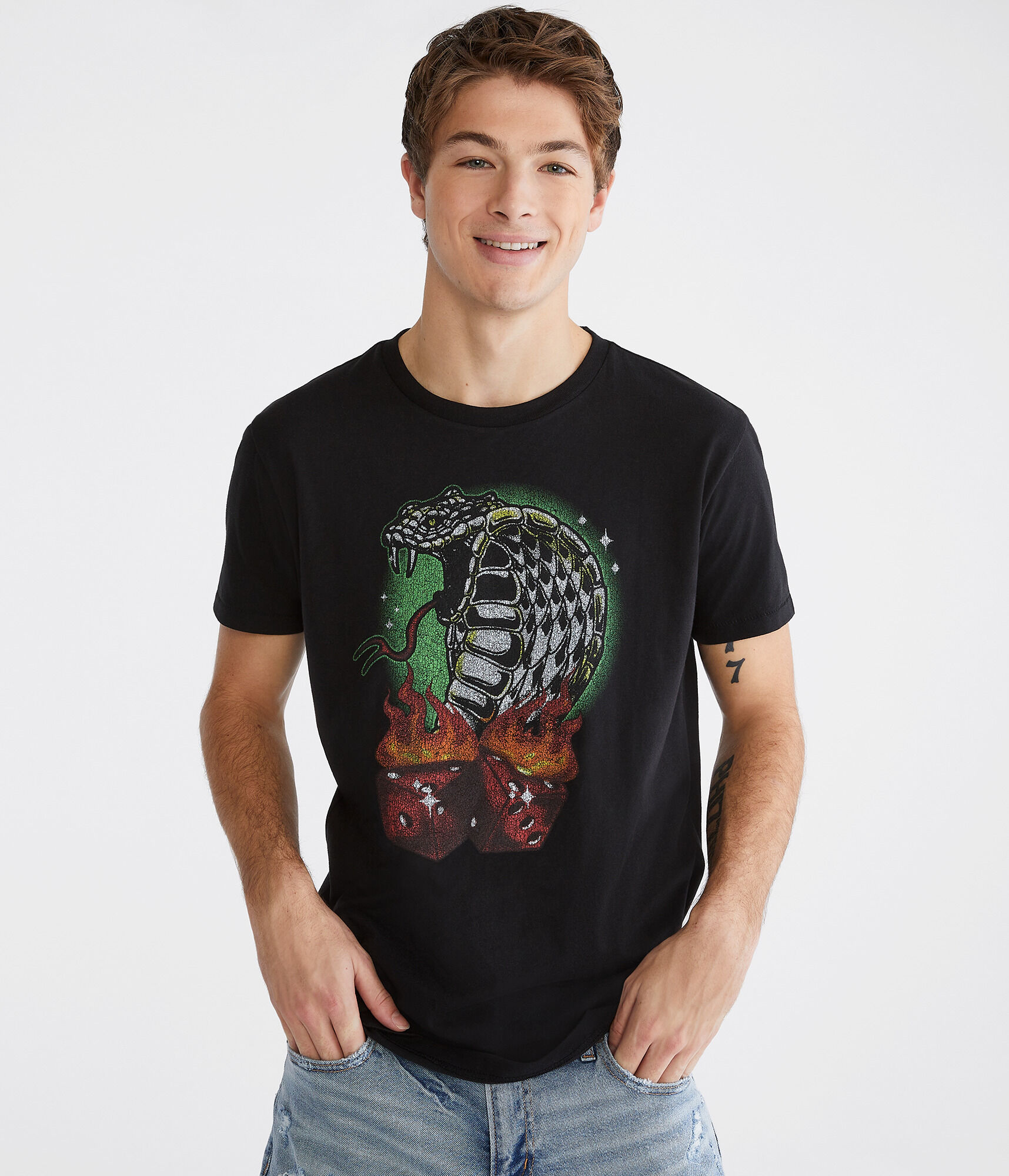 Snake Dice Graphic Tee