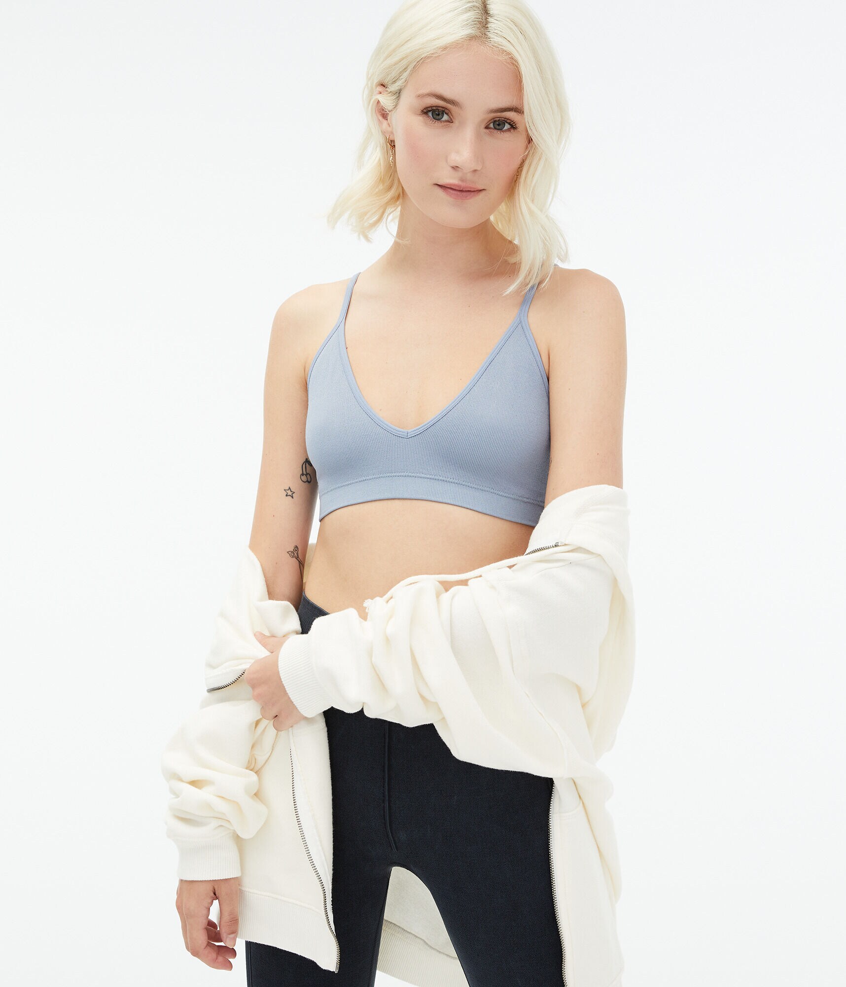 Seriously Soft Seamless V-Neck Bralette
