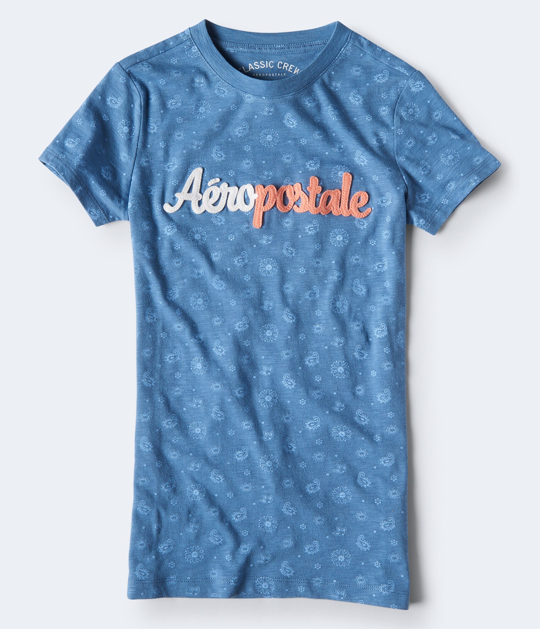 Aeropostale Paisley Graphic Tee