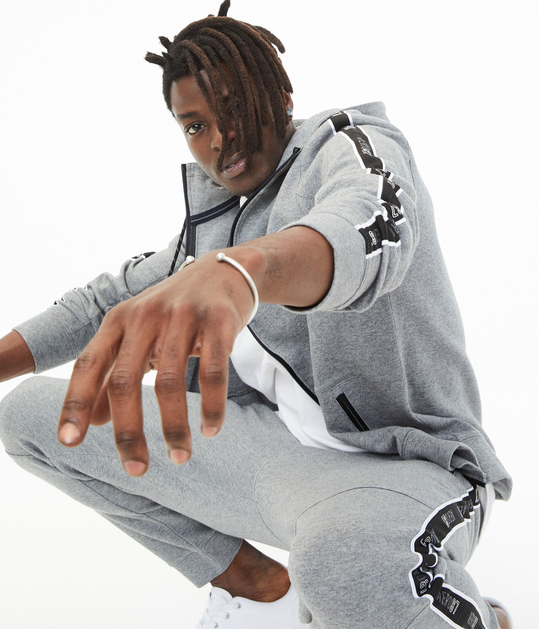A87 Tape Tech Fleece Full-Zip Hoodie***