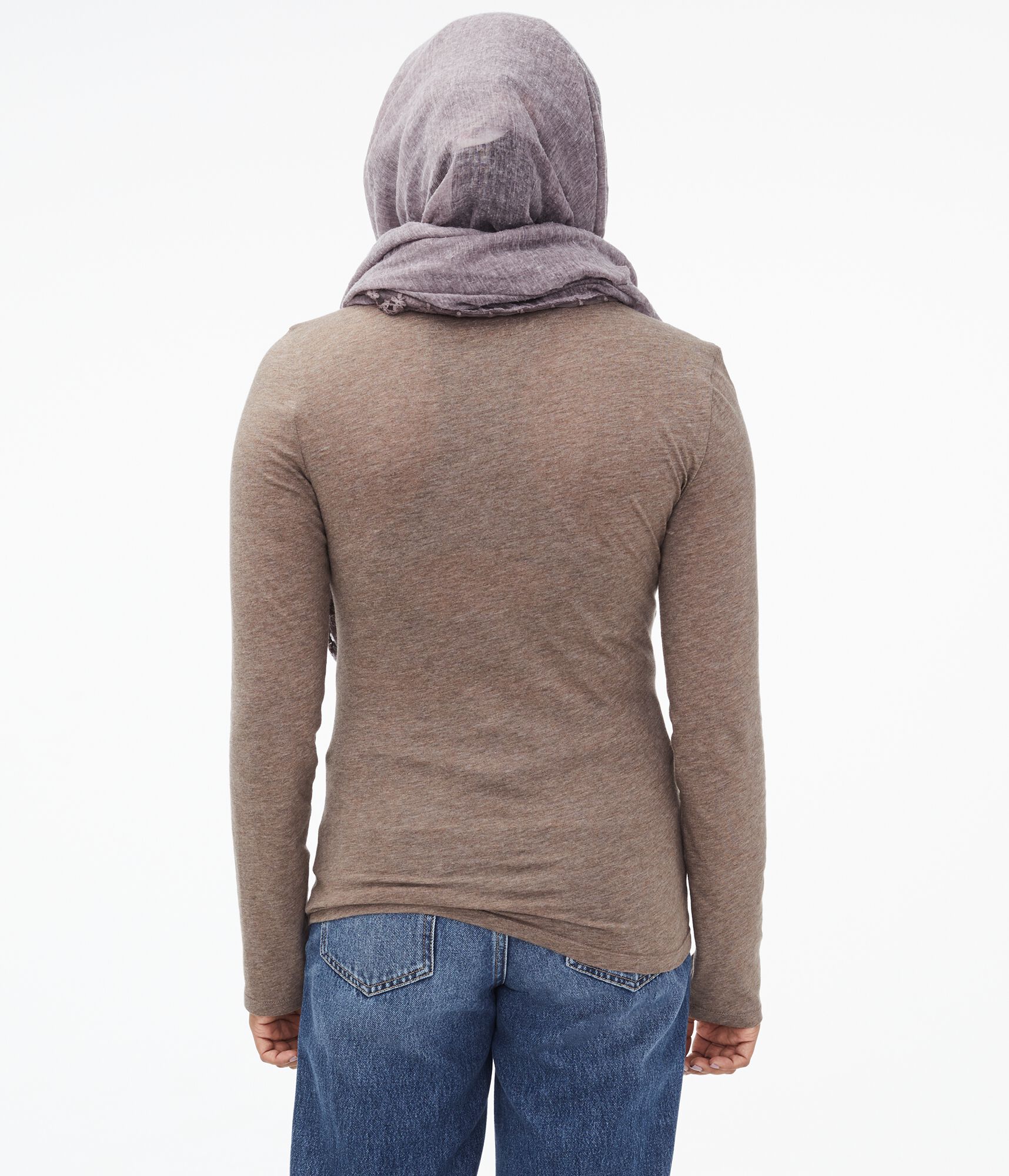 Long Sleeve Aeropostale Arch Graphic Tee