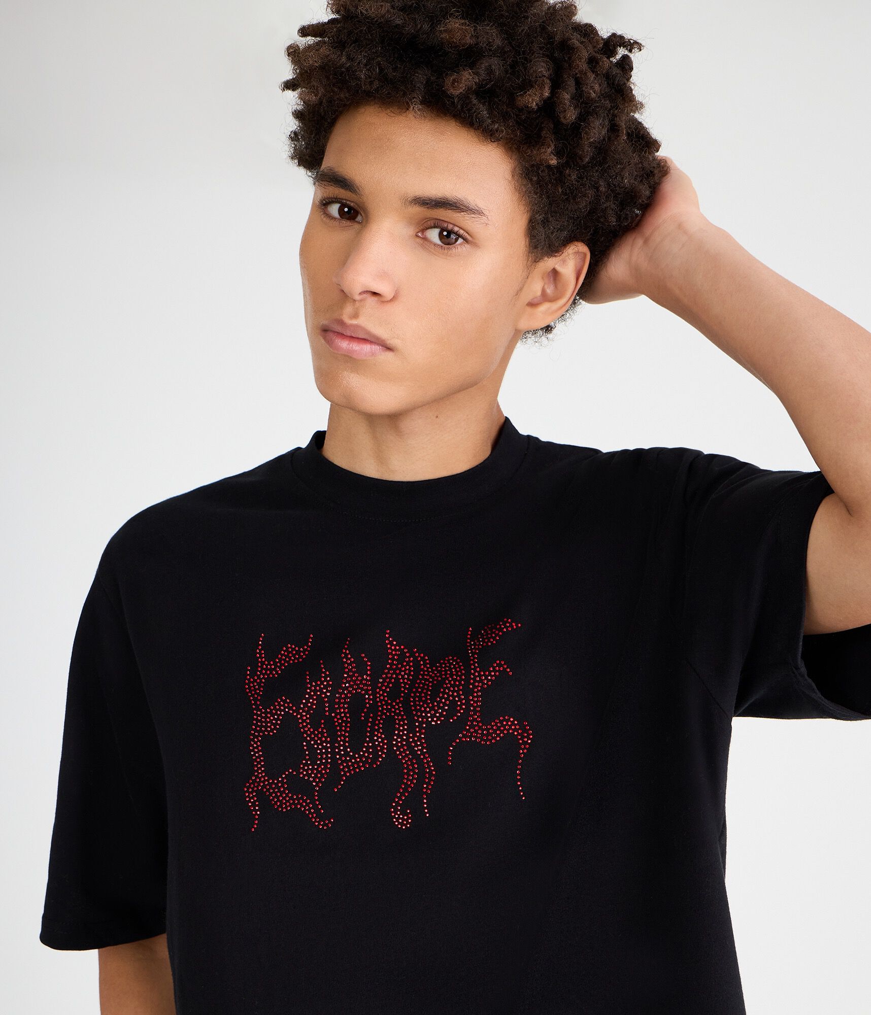 Rhinestone Escape Skull Graphic Tee