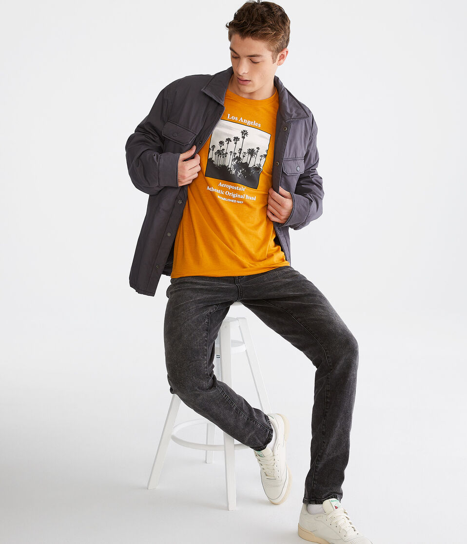 Aeropostale Los Angeles Palms Graphic Tee