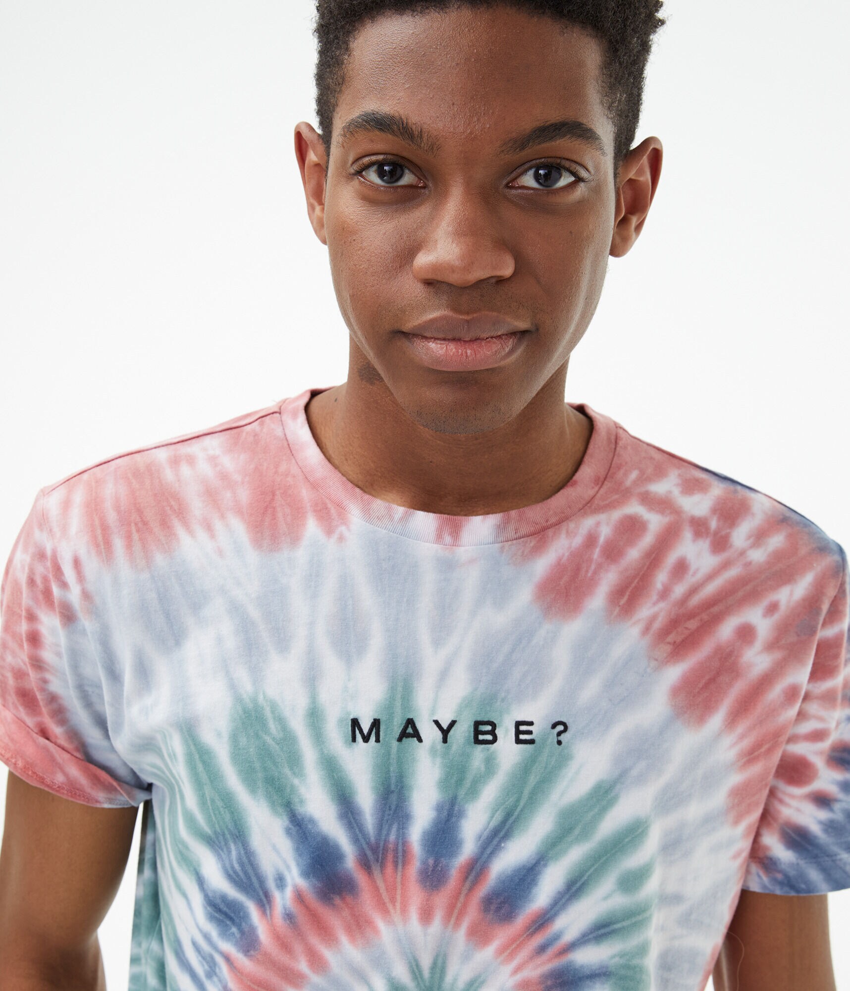 Maybe? Tie-Dye Graphic Tee