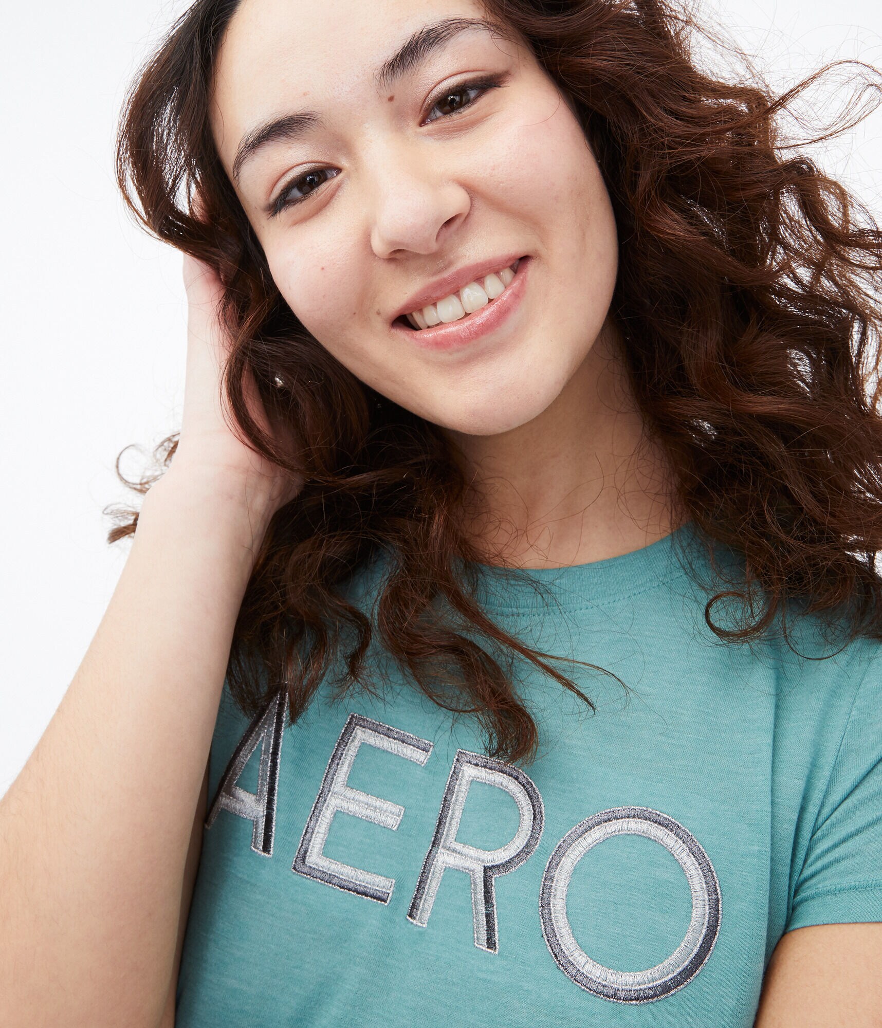 Embroidered Aero Logo Graphic Tee