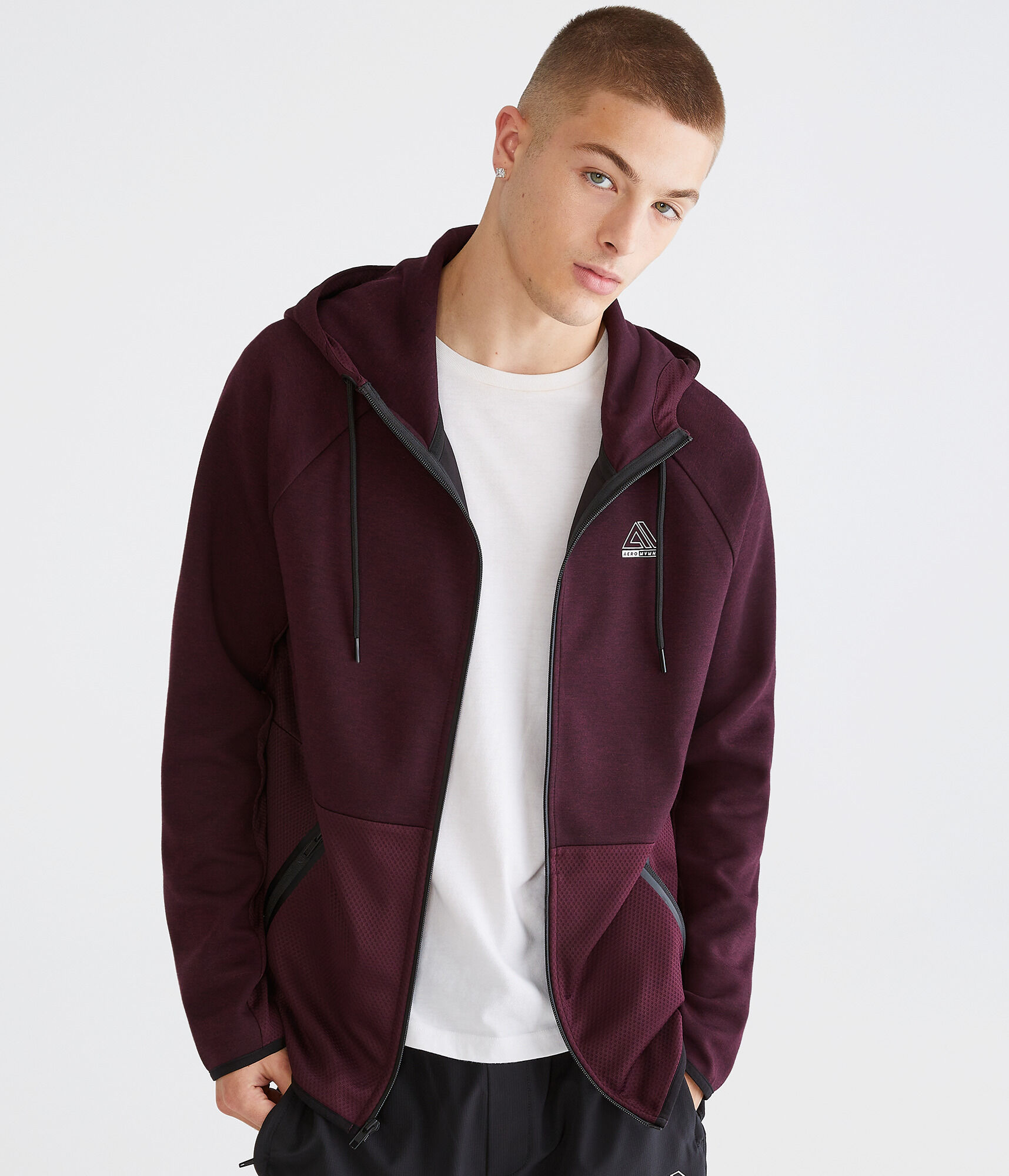 Aero MVMNT Tech Fleece Full-Zip Hoodie