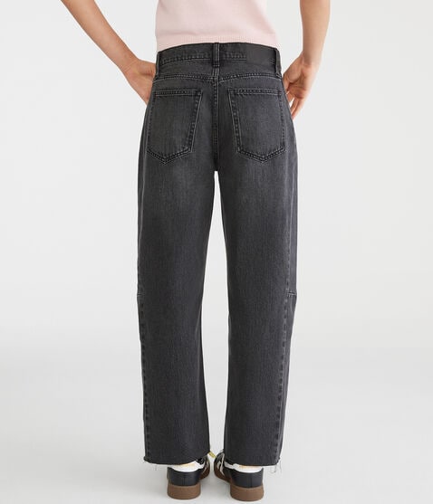Mid-Rise Barrel Leg Jean Mid-Rise Barrel Leg Jean