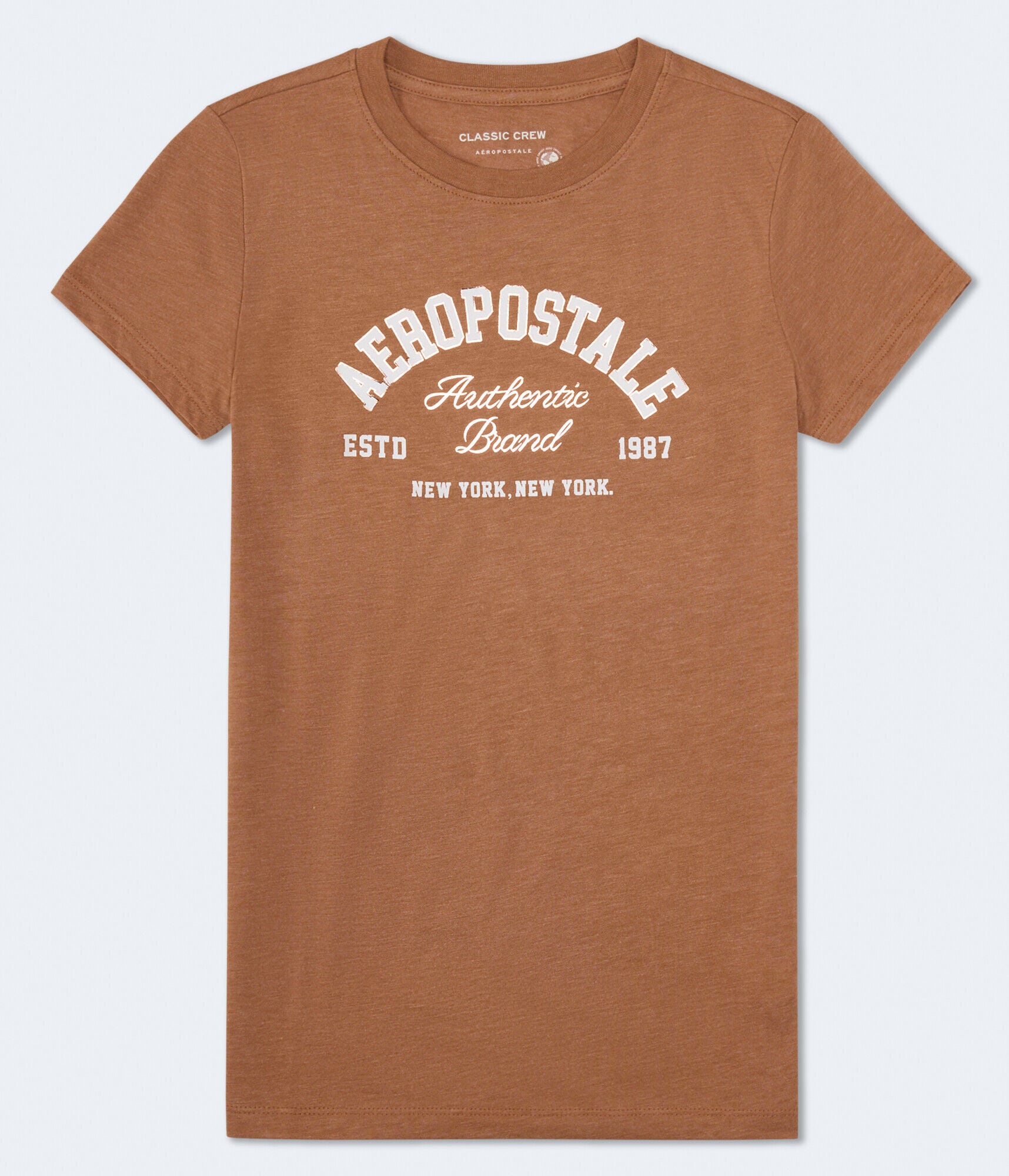 Aeropostale Arch Foil Graphic Tee