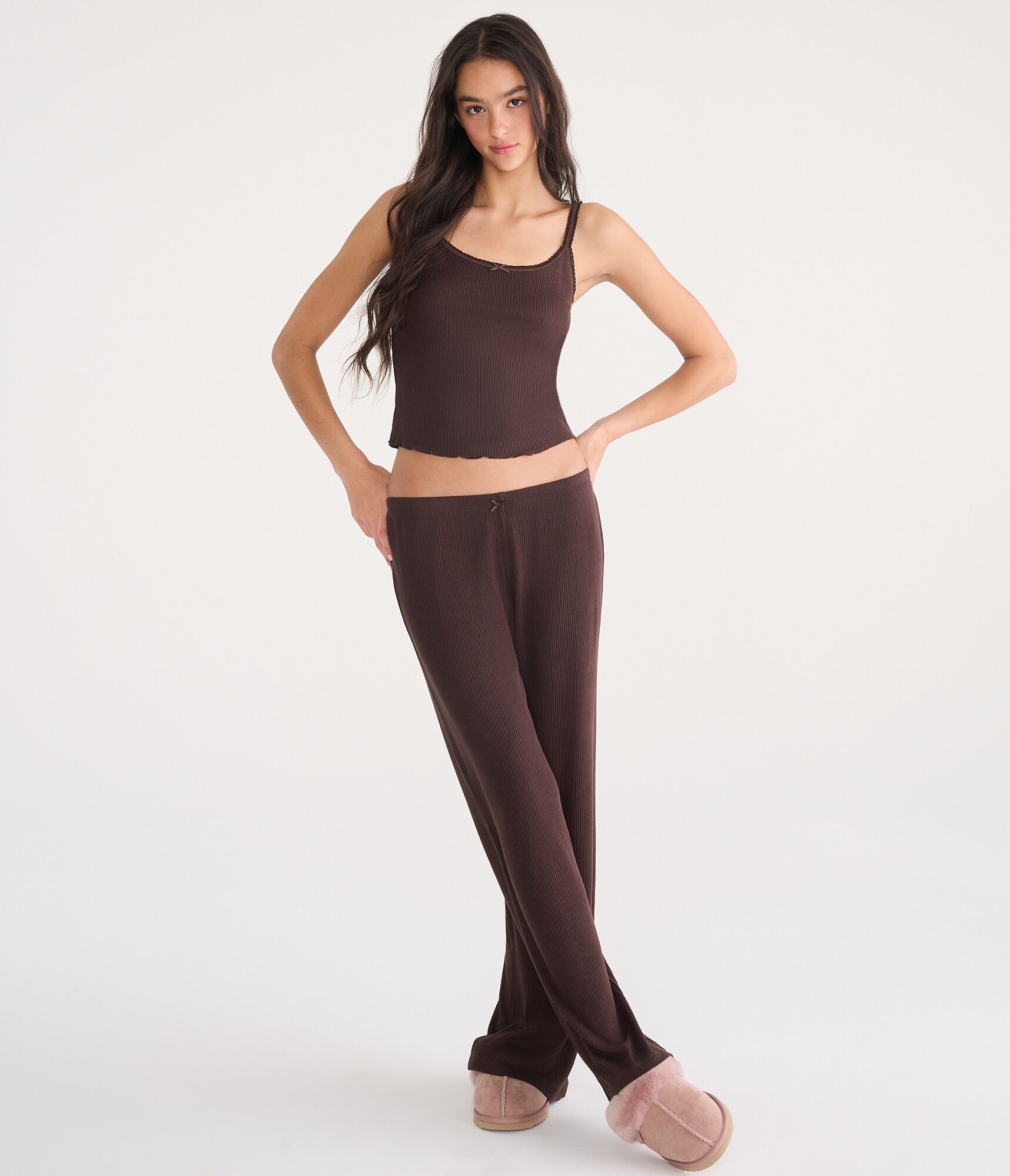 Soft Rib Sleep Pants