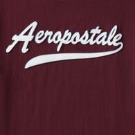 Aeropostale Script Logo Appliqué Graphic Tee