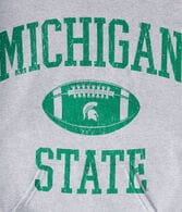 Michigan State Football Pullover Hoodie