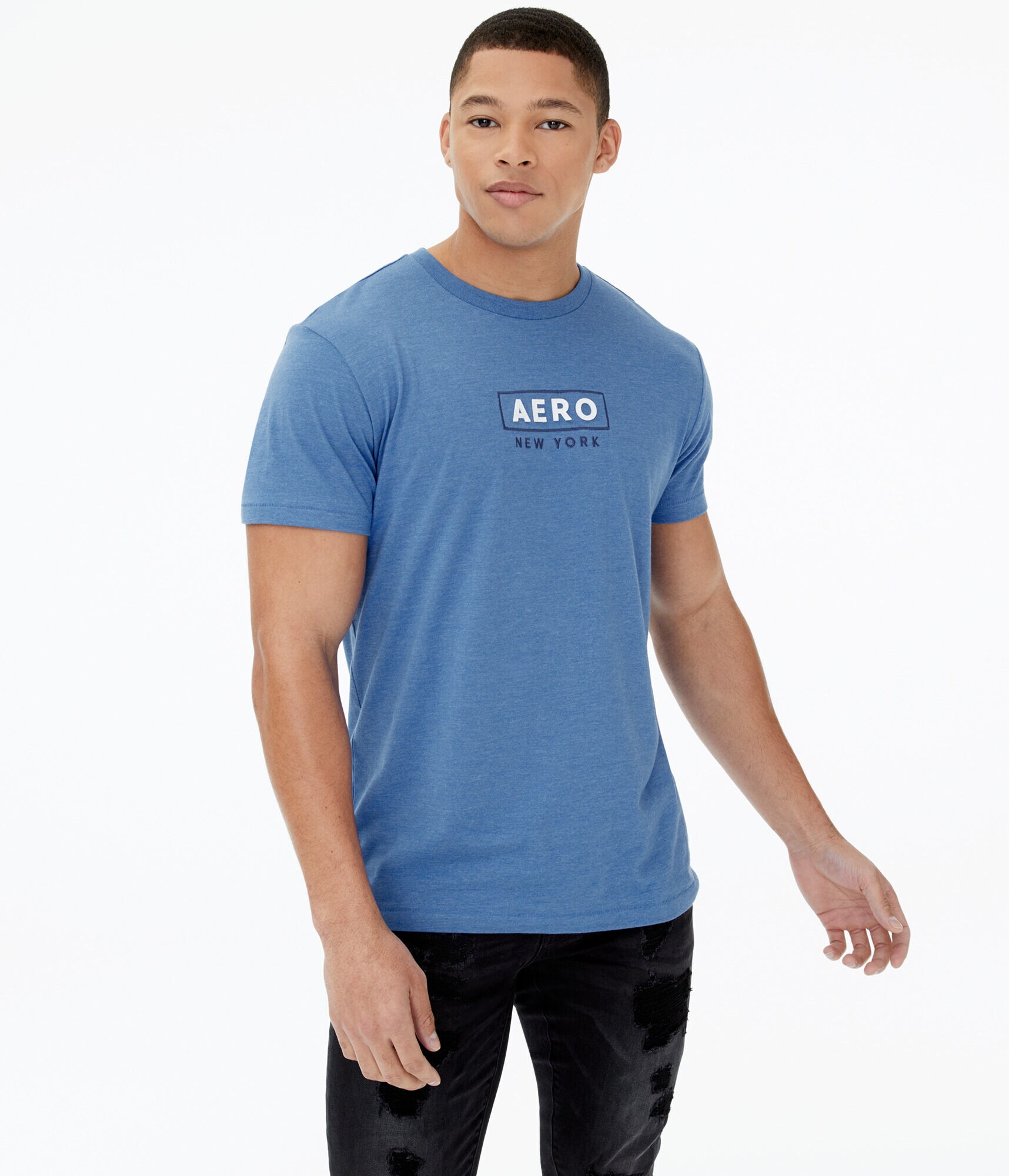 Aero Box Outline Appliqu&eacute; Graphic Tee