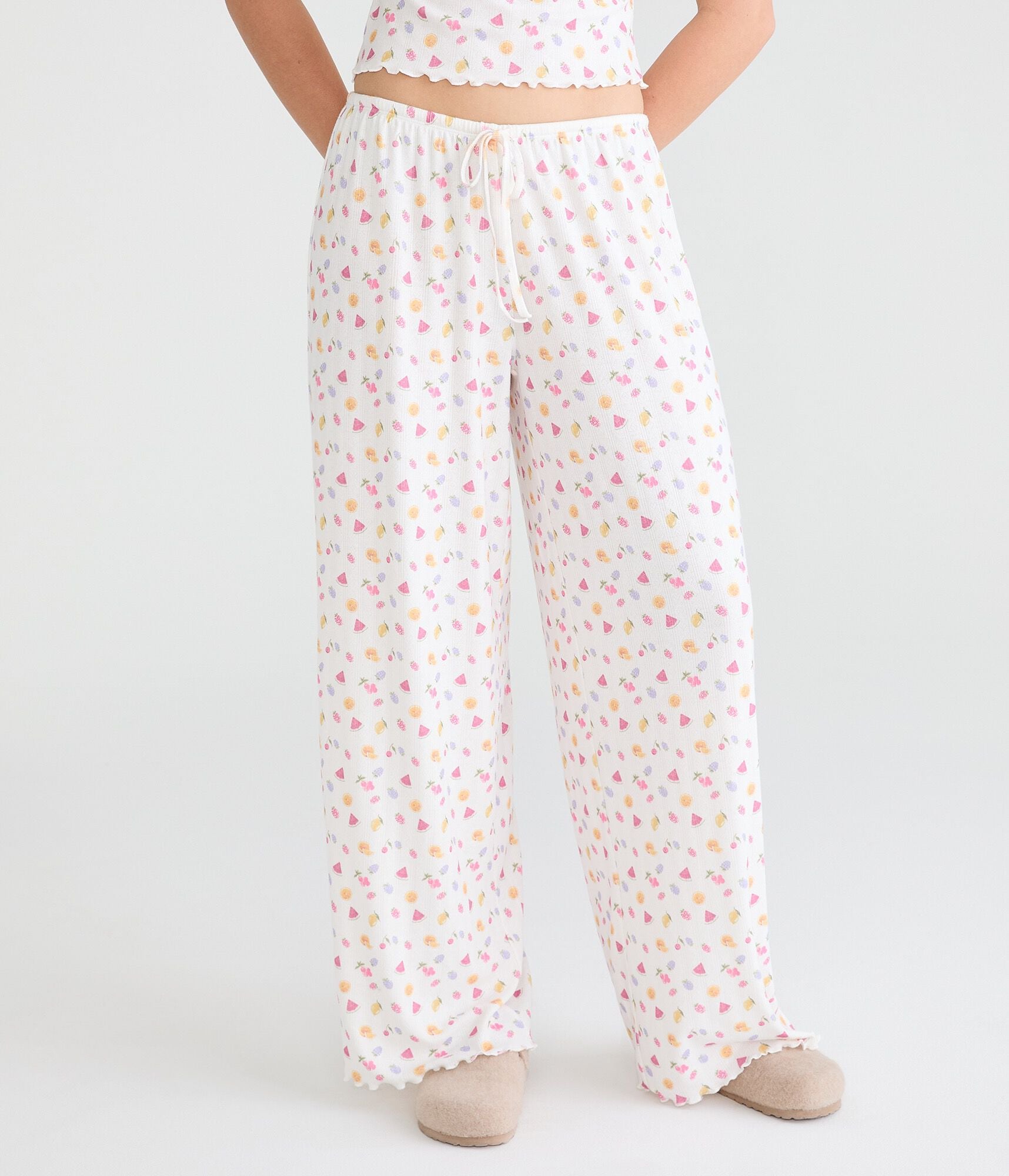 Fruit Pointelle Sleep Pants