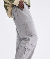 Relaxed Strap-Pocket Cargo Pants