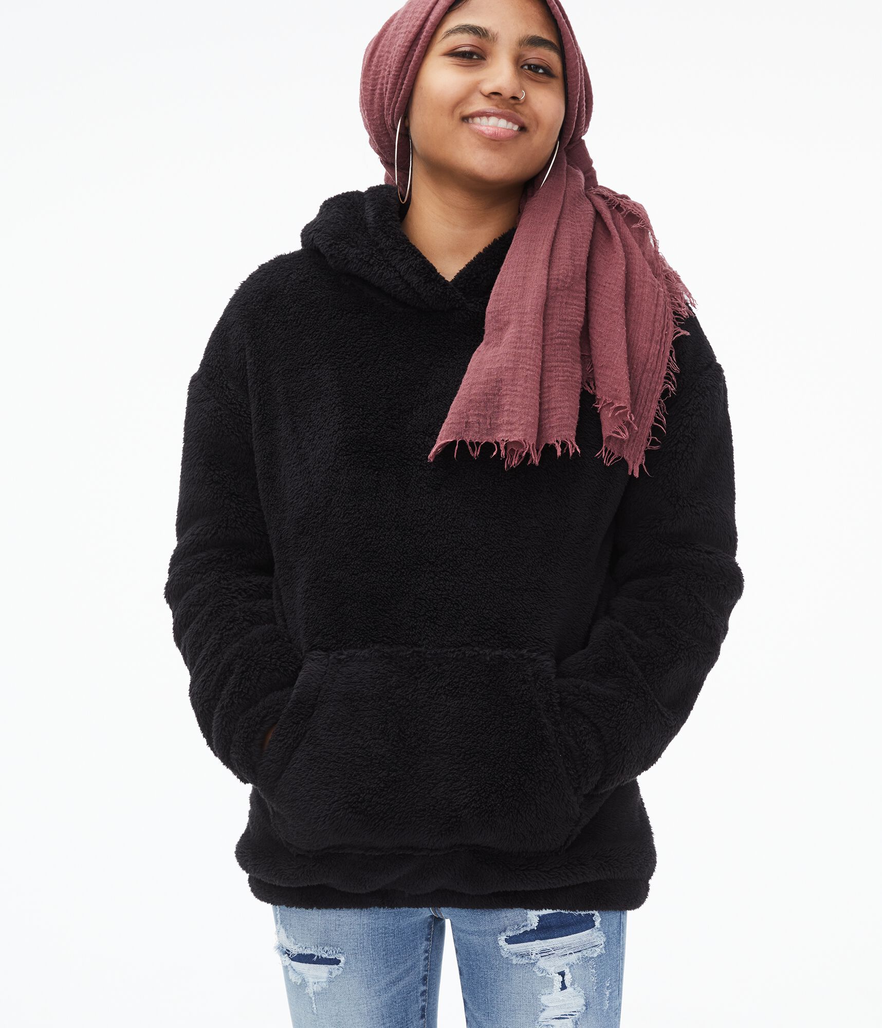 Cozy Fleece Pullover Hoodie