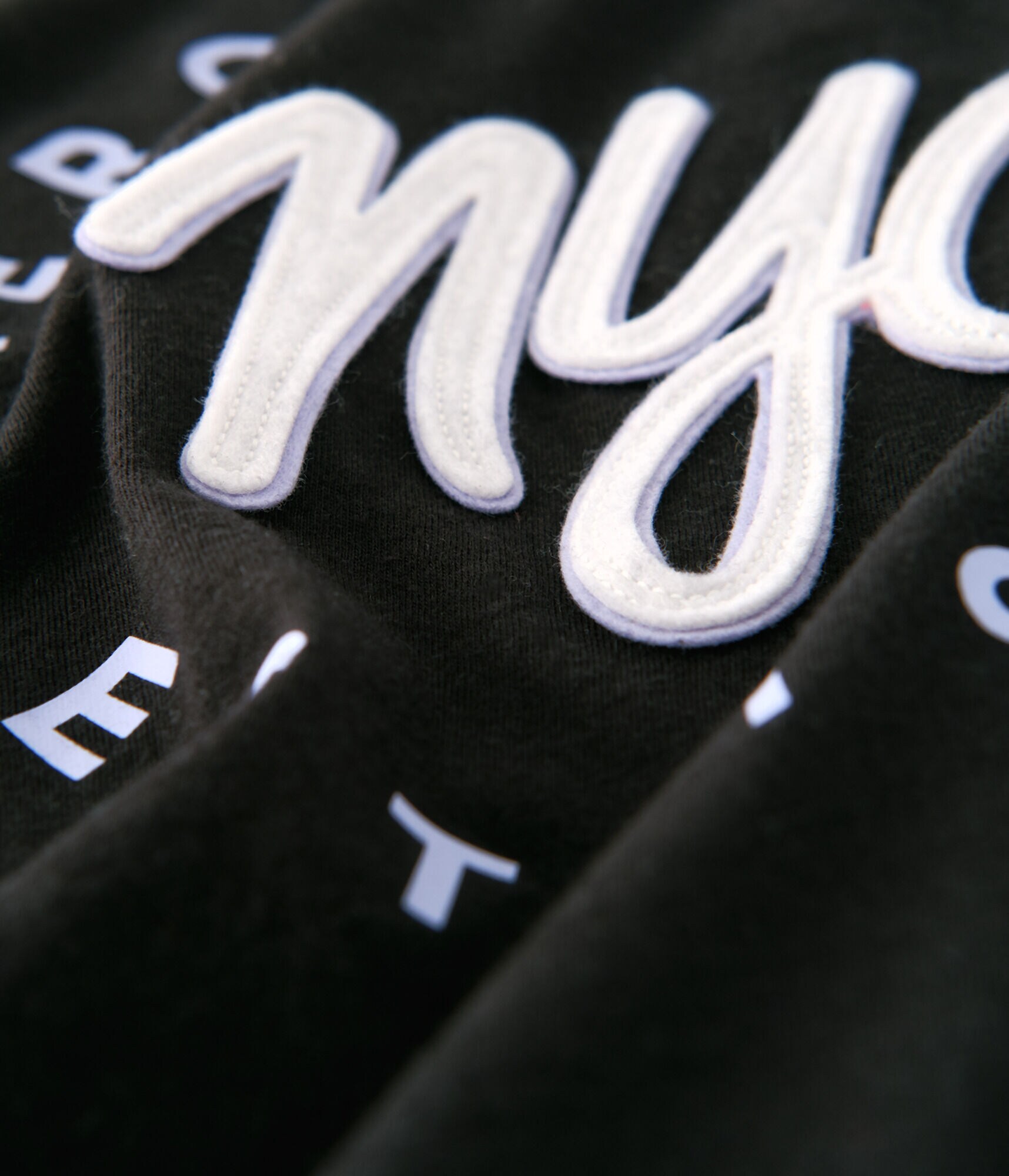 Aeropostale NYC Script Appliqu&eacute; Graphic Tee