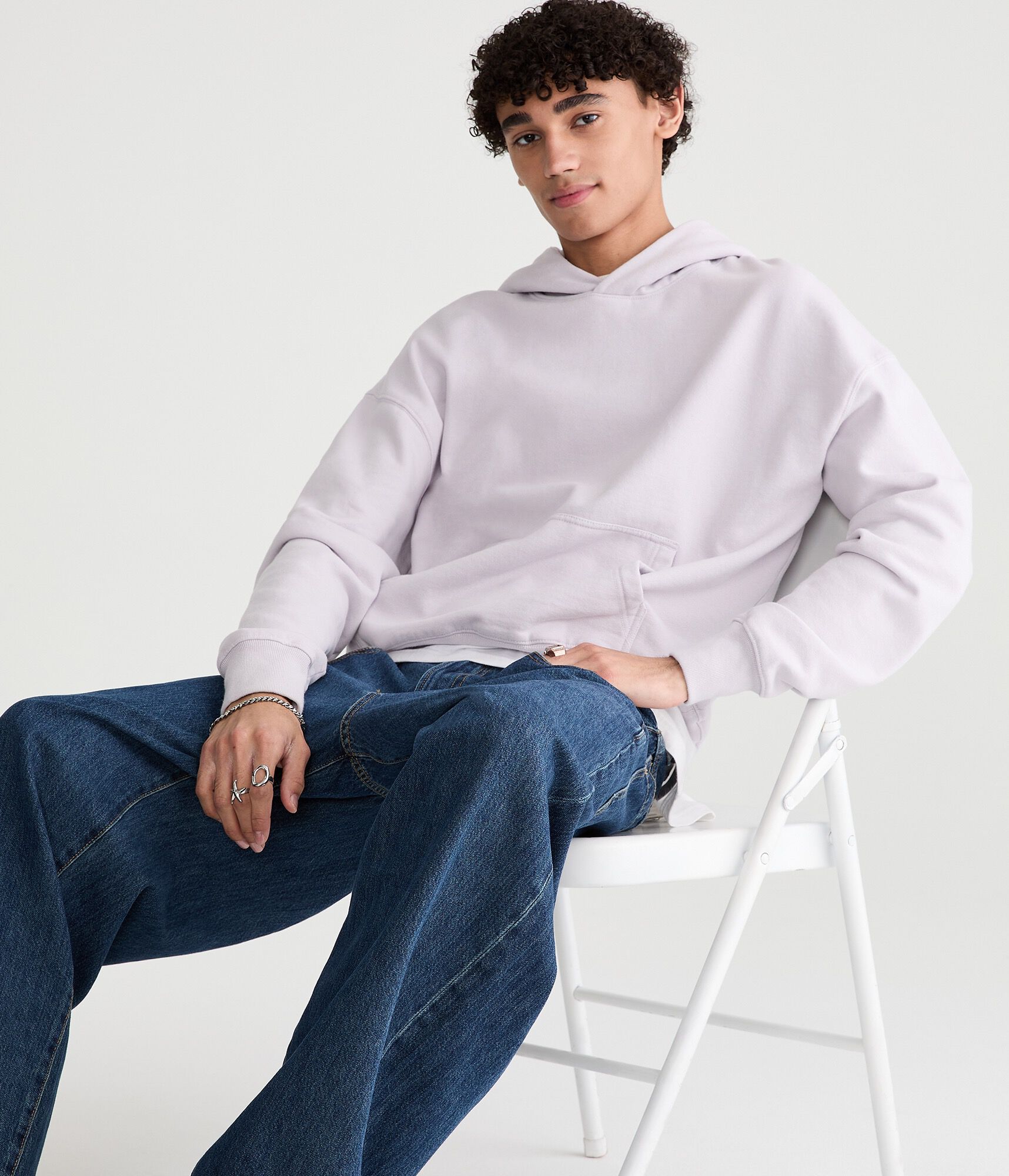 Cloud Soft Boxy Pullover Hoodie