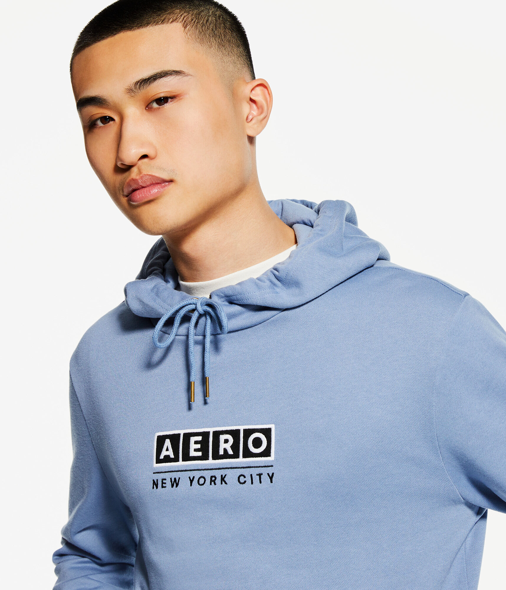 Aero Block Logo Heritage Pullover Hoodie