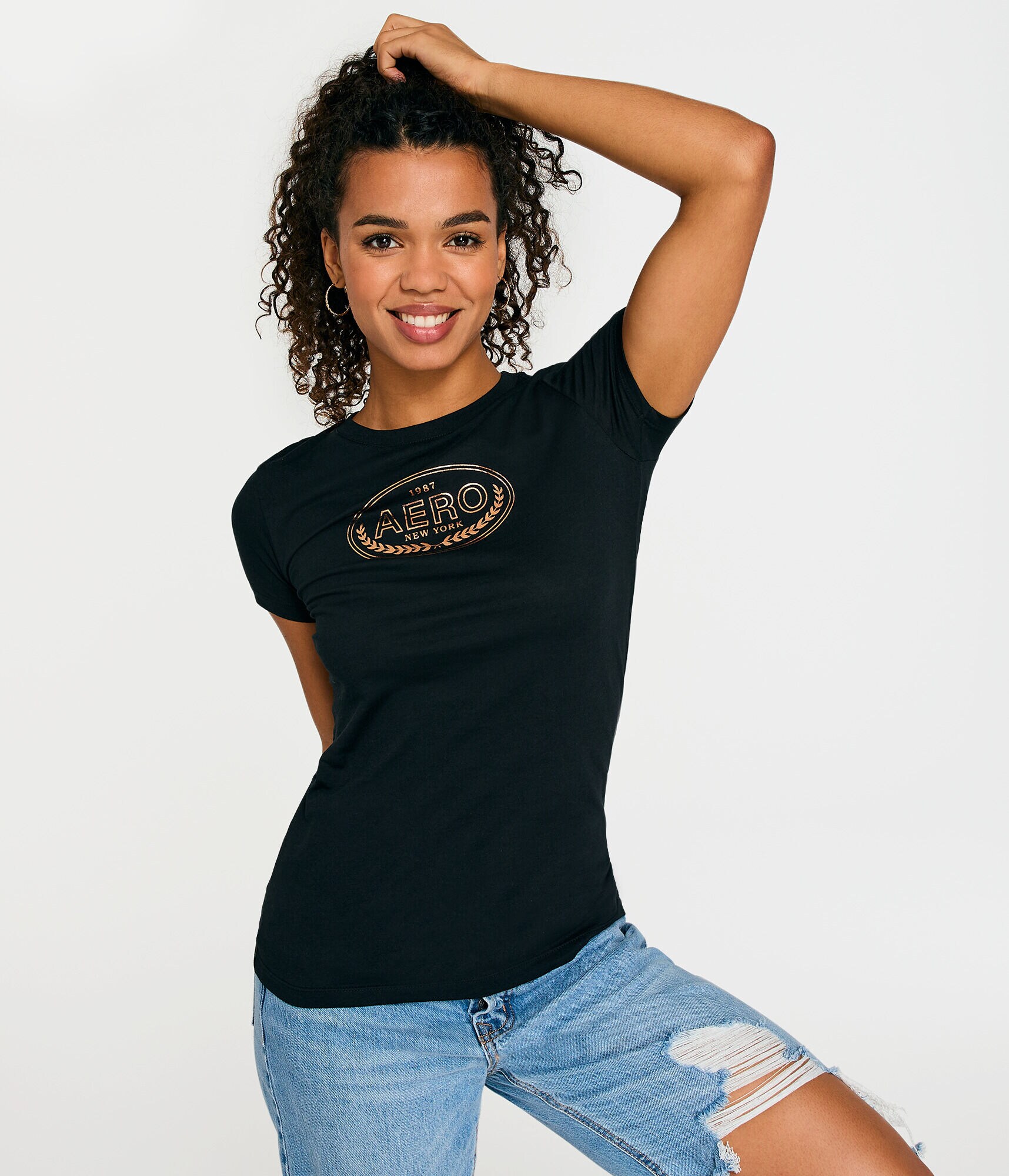 Aero Oval Foil Graphic Tee