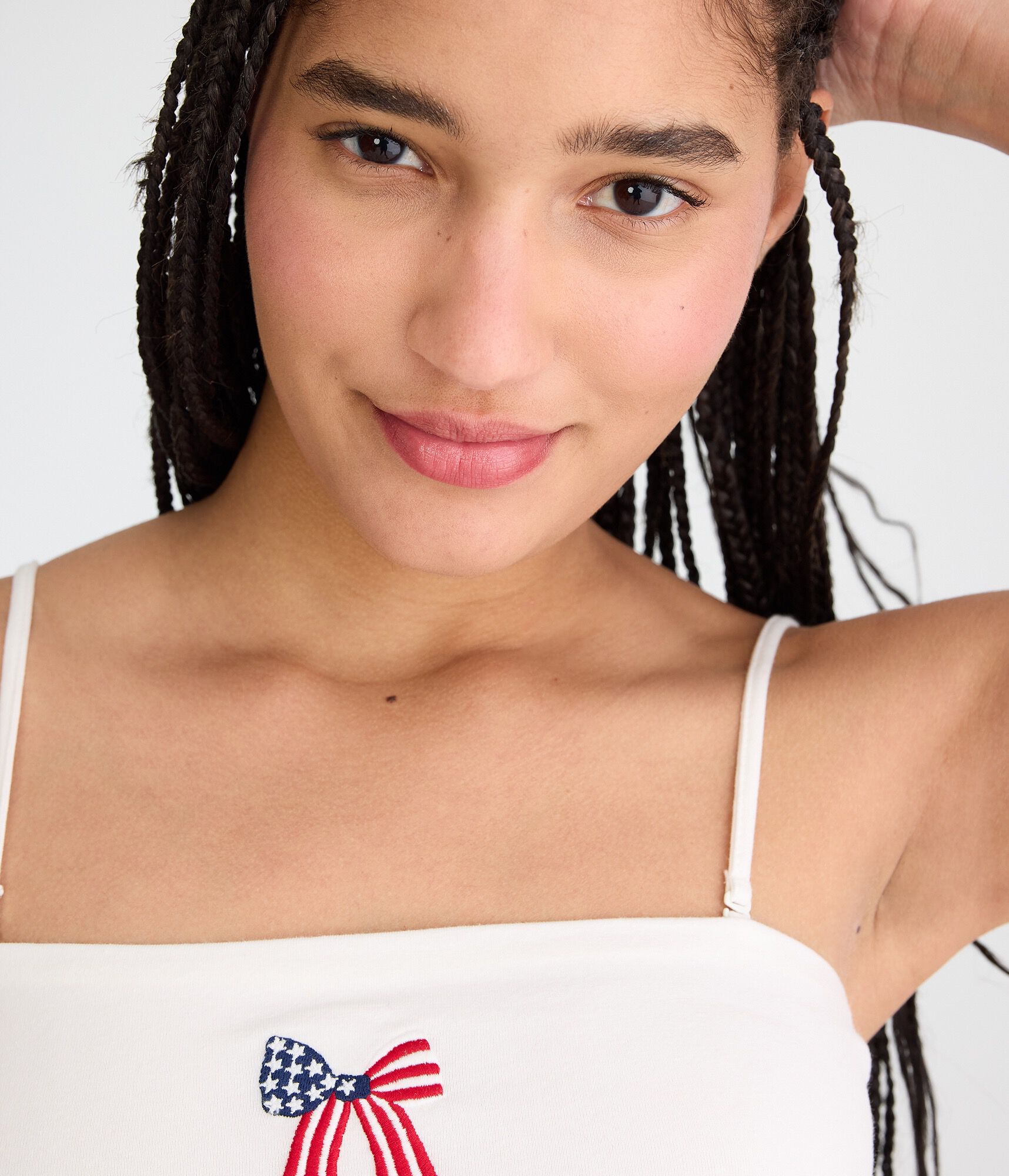 Seriously Soft Americana Bow Tube Top
