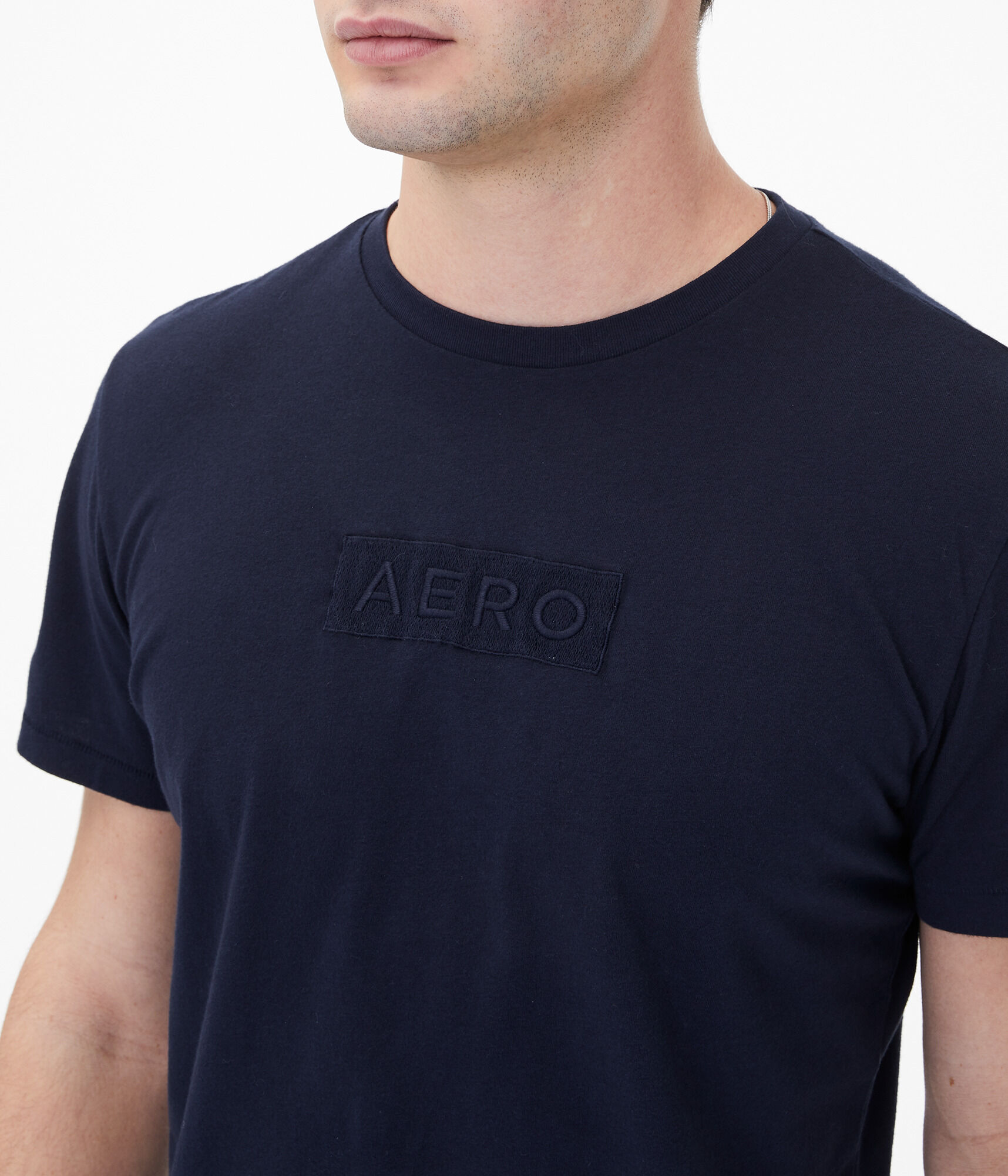 Tonal Aero Embroidery Graphic Tee
