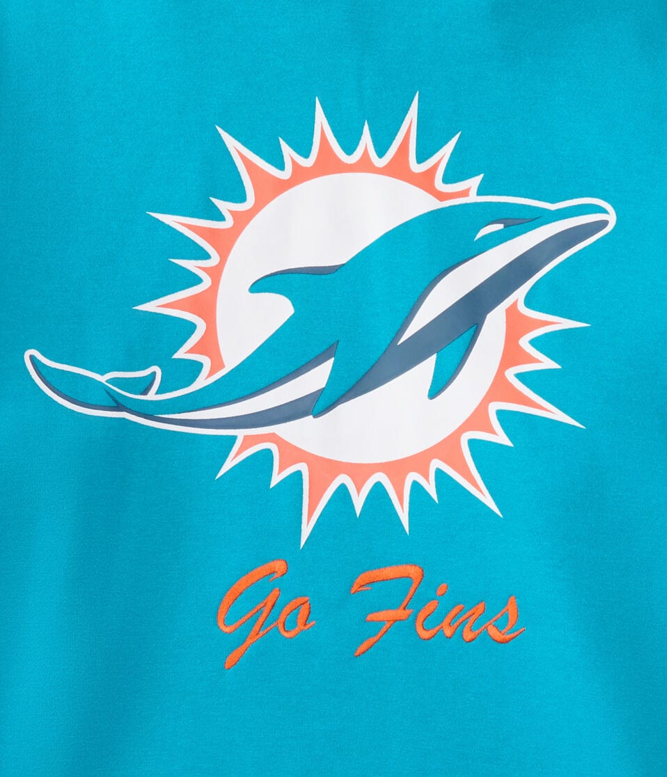 Miami Dolphins Go Fins Pullover Hoodie