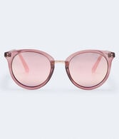 Round Mirrored Sunglasses