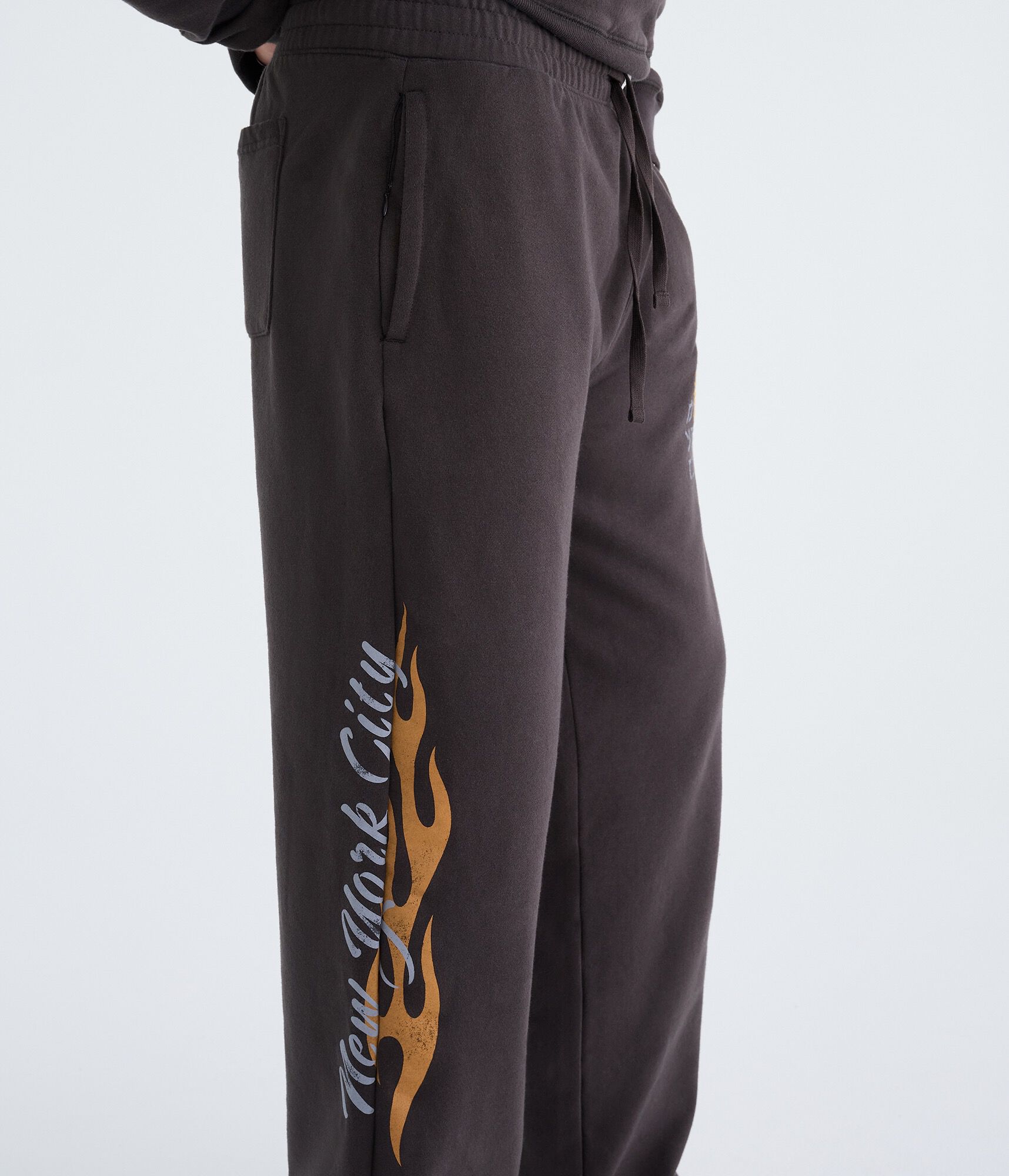 Cloud Soft New York City Dragon Baggy Sweatpants