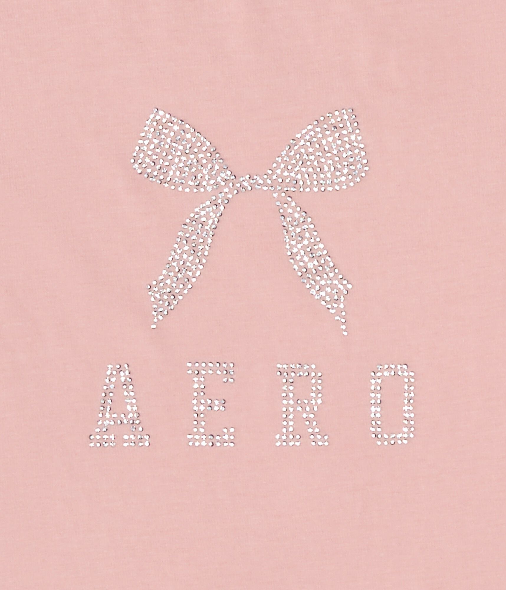 Aero Rhinestone Bow Graphic Tee