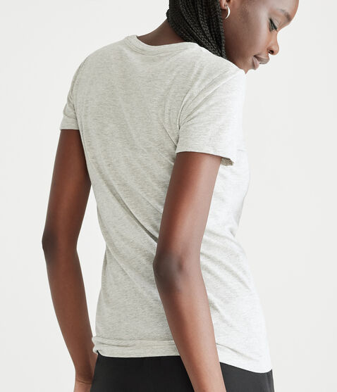 Aeropostale Brooklyn Bridge Glitter Graphic Tee Aeropostale Brooklyn Bridge Glitter Graphic Tee