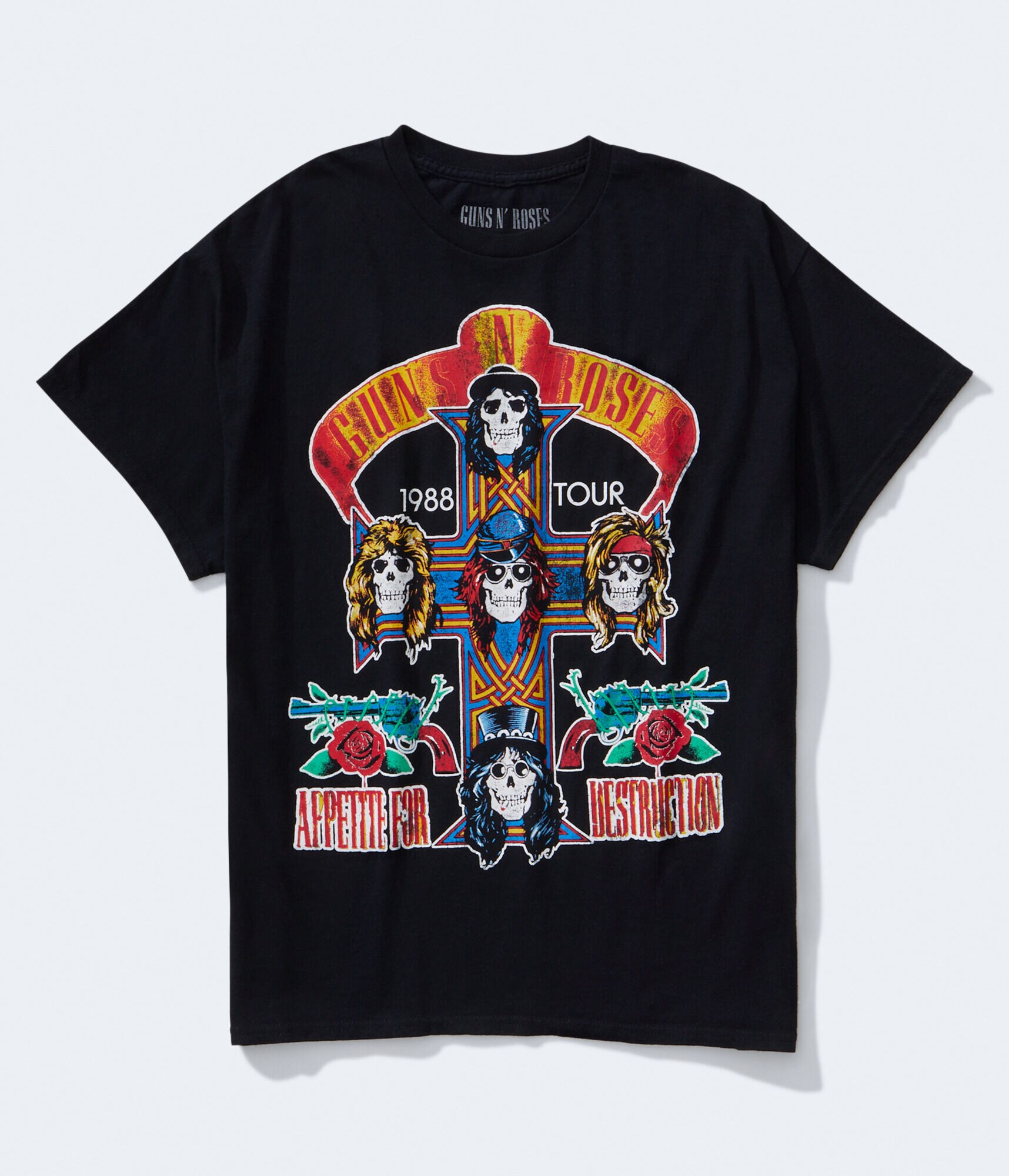 T*M様 GUNSN' ROSES APPETITE FOR COLLECTIO Guns N' Roses Appetite For Destruction Graphic Tee