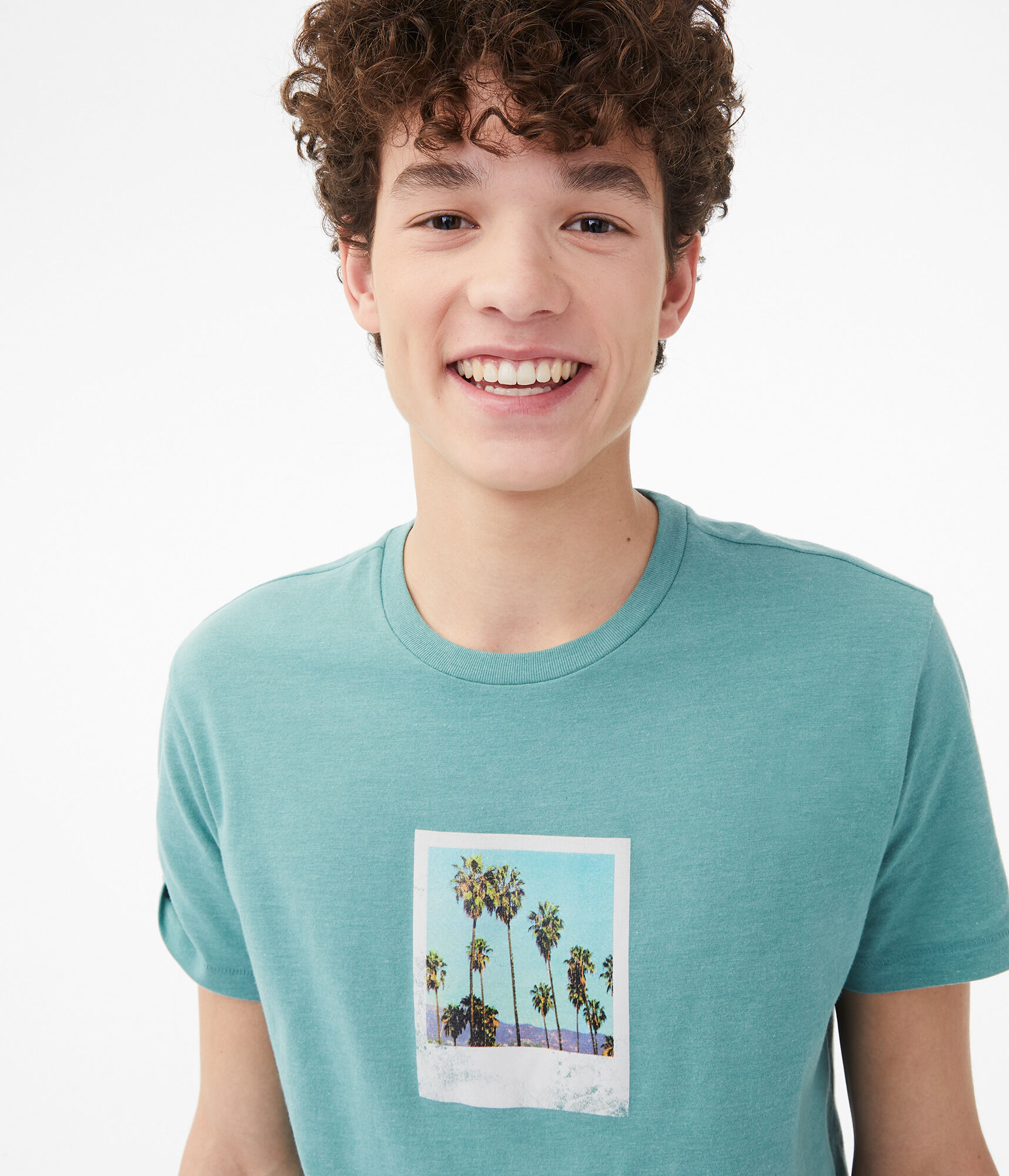 Palm Tree Photo Graphic Tee