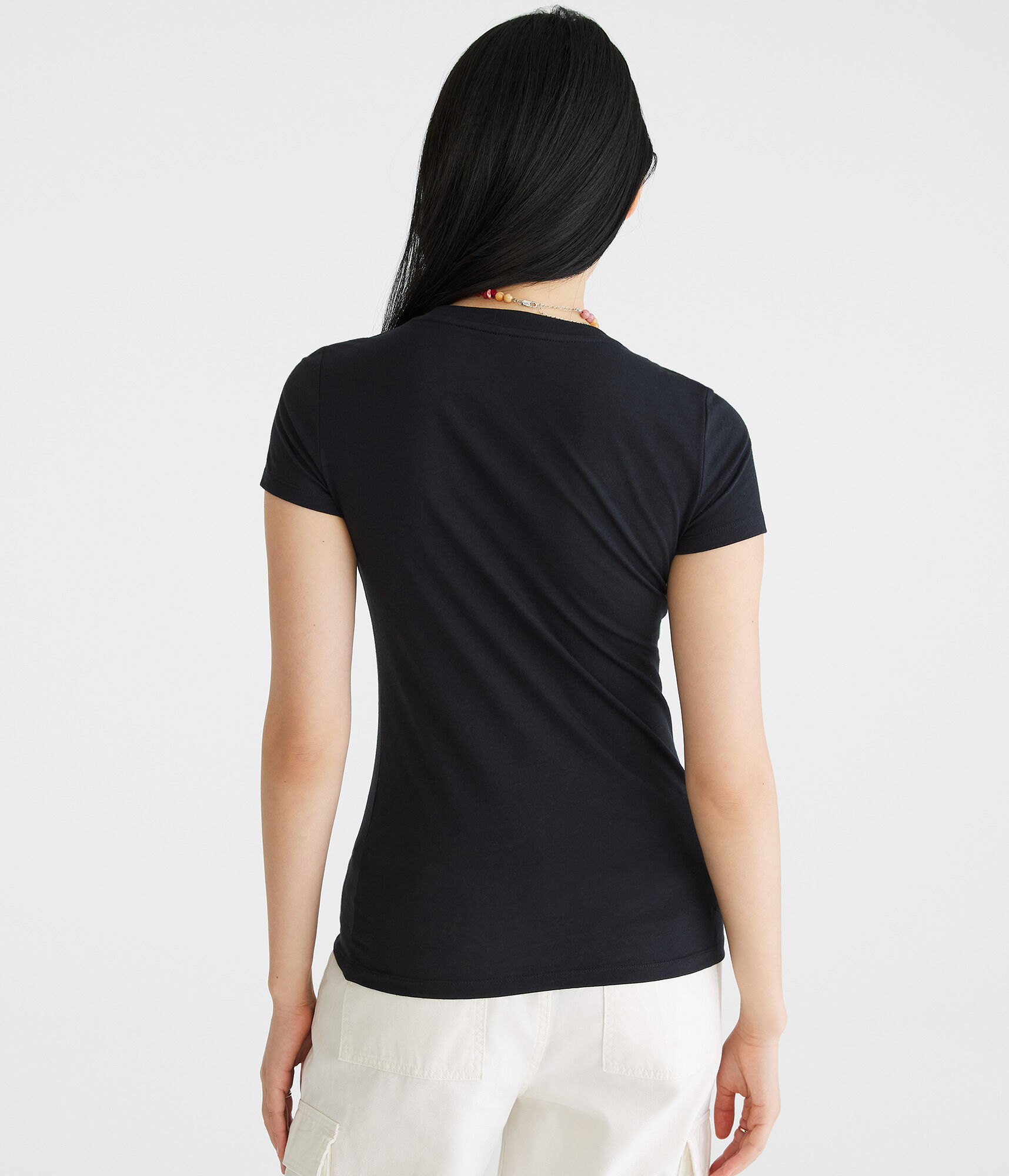 Aeropostale Butterfly Appliqu&eacute; Graphic Tee