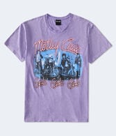 Mötley Crüe Girls Girls Girls Tour Relaxed Graphic Tee