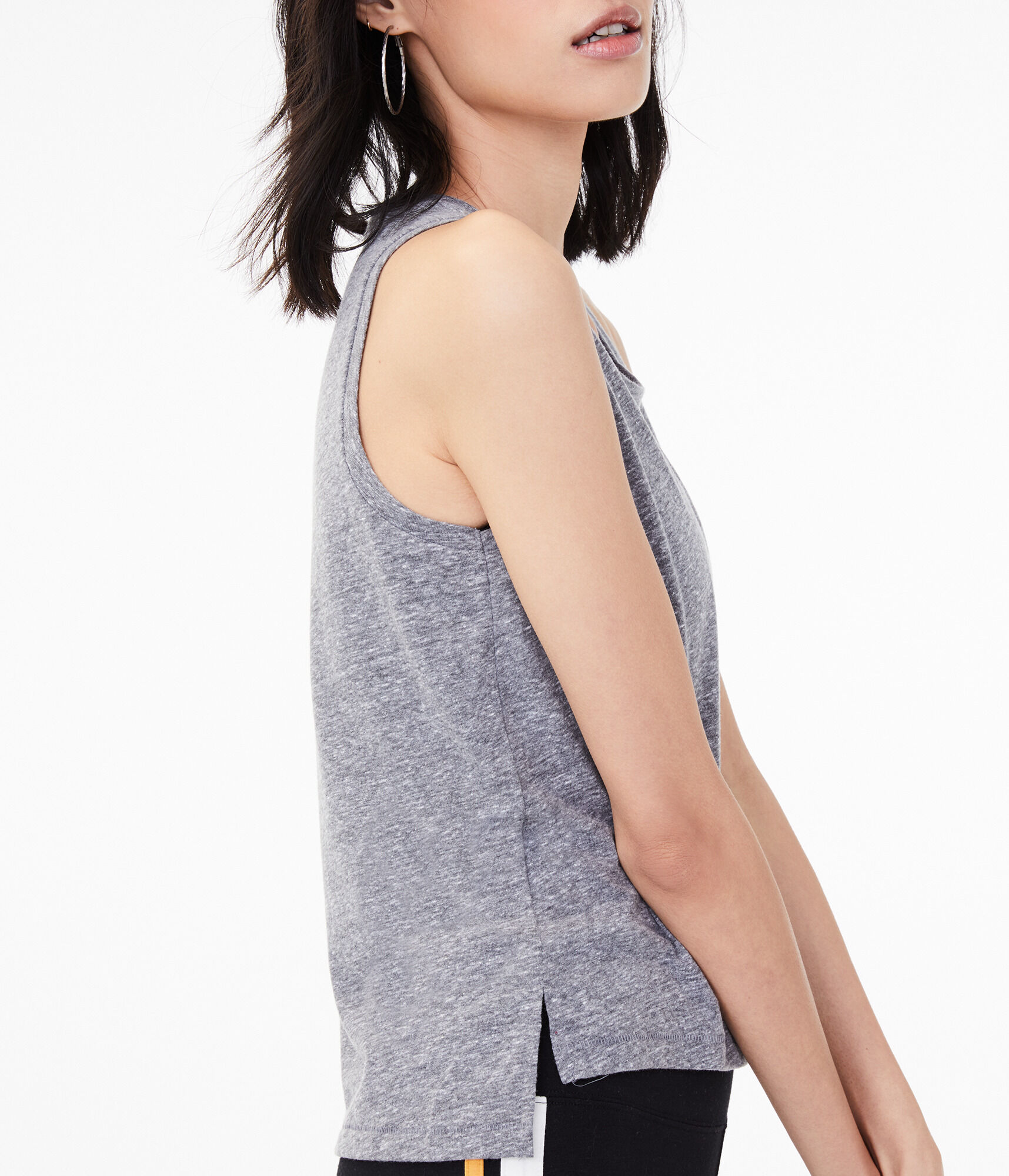 High-Low Muscle Tank