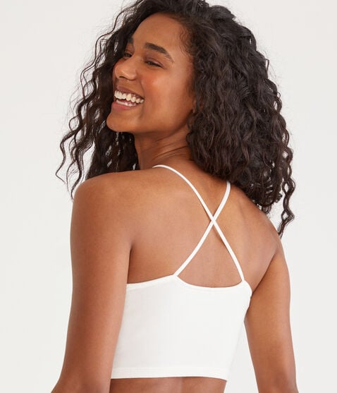 Keyhole Tie Crop Top
