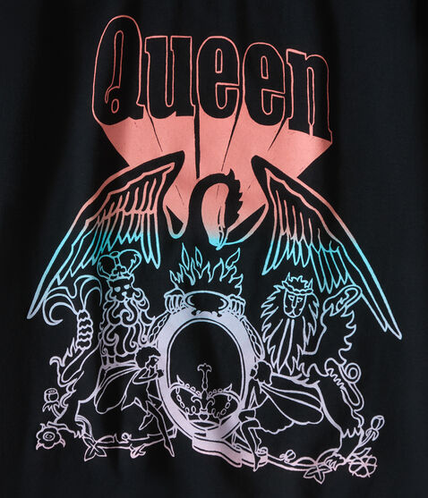 Queen Logo Oversized Graphic Tee