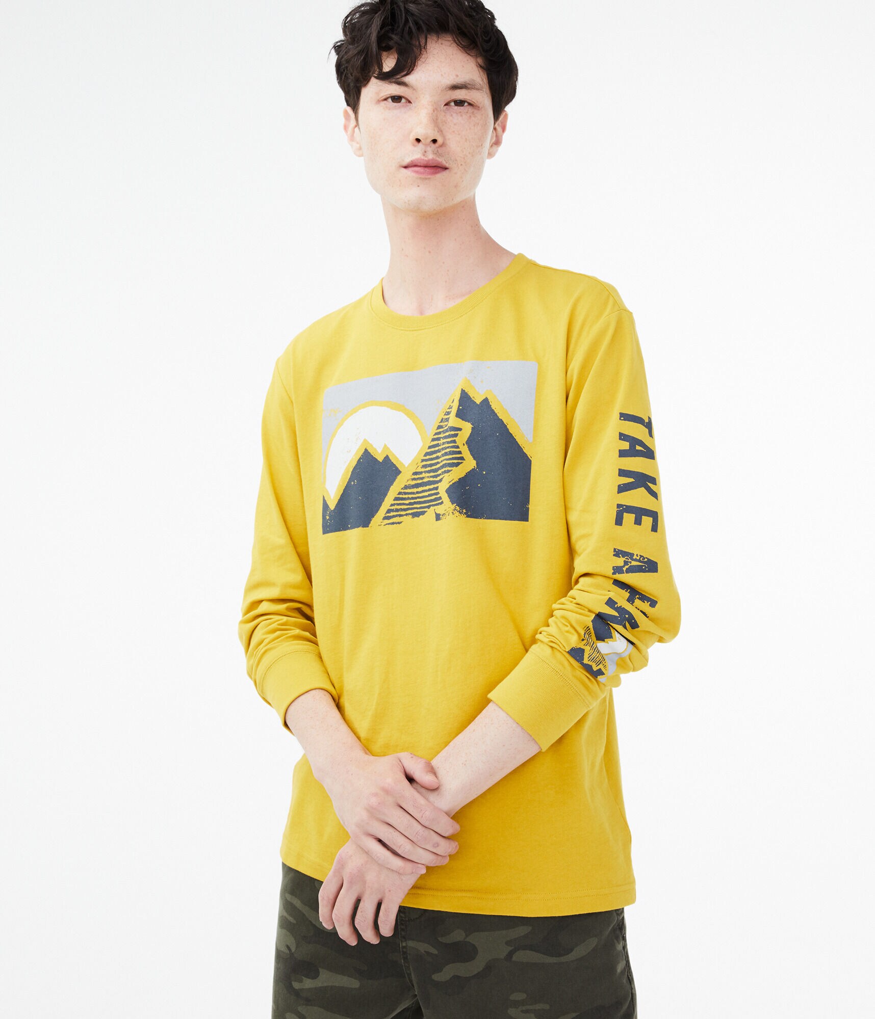 Long Sleeve Take A Hike Graphic Tee