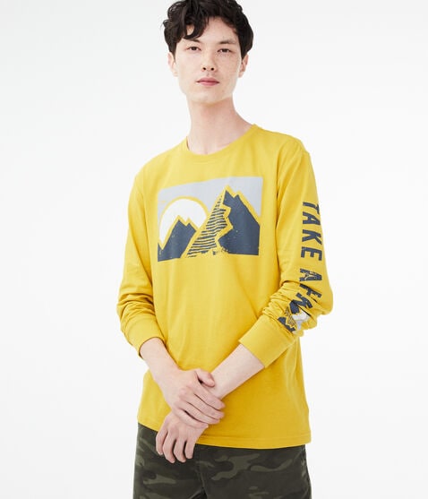Long Sleeve Take A Hike Graphic Tee Long Sleeve Take A Hike Graphic Tee