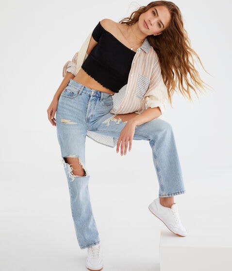 '90s High-Waisted Baggy Jean