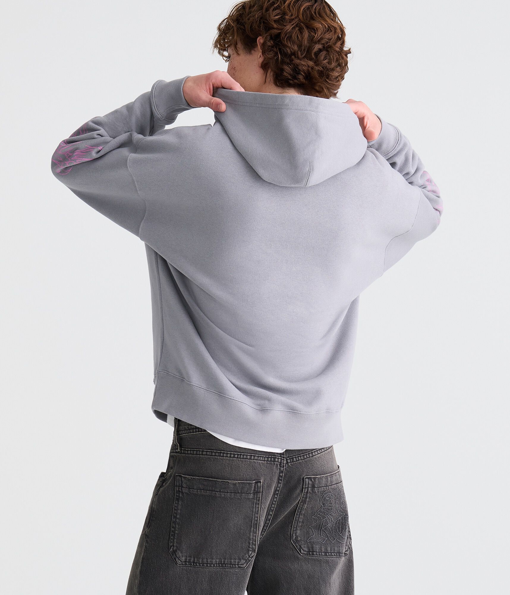 Cloud Soft Tattoo Boxy Pullover Hoodie