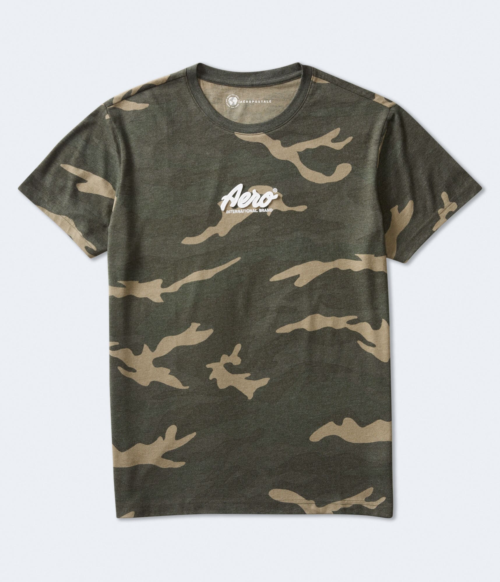 Aero International Appliqu&eacute; Camo Graphic Tee