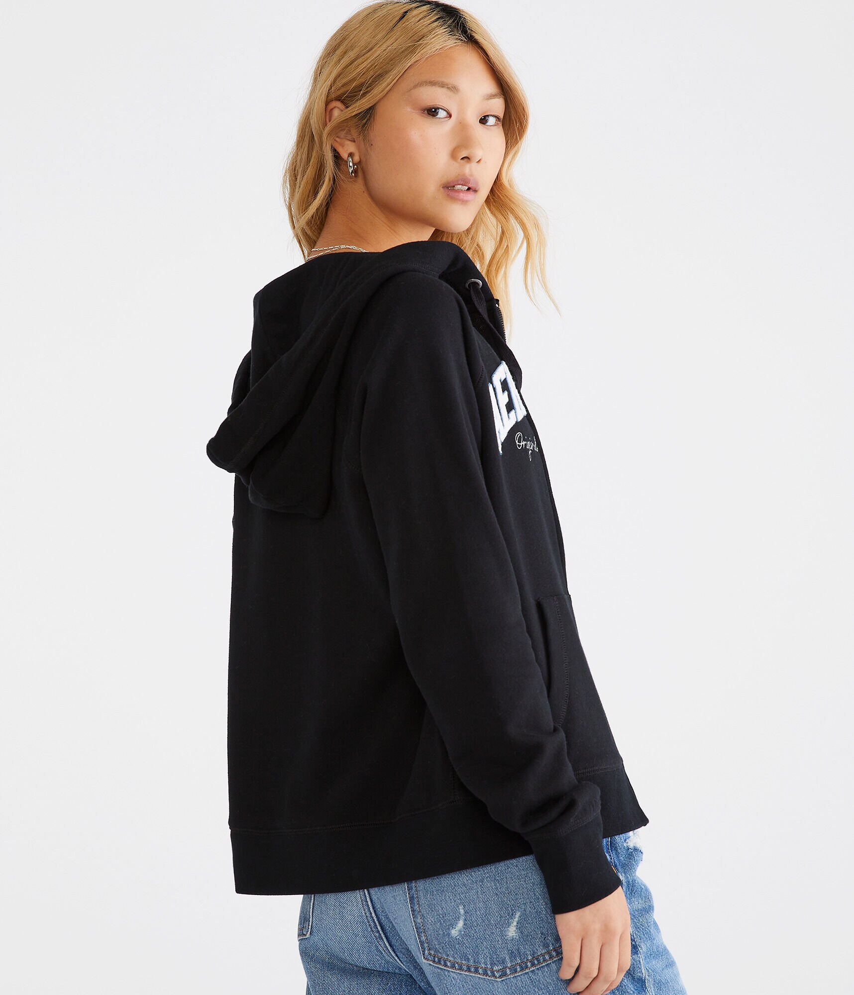 Aero 1987 Original Brand Full-Zip Hoodie
