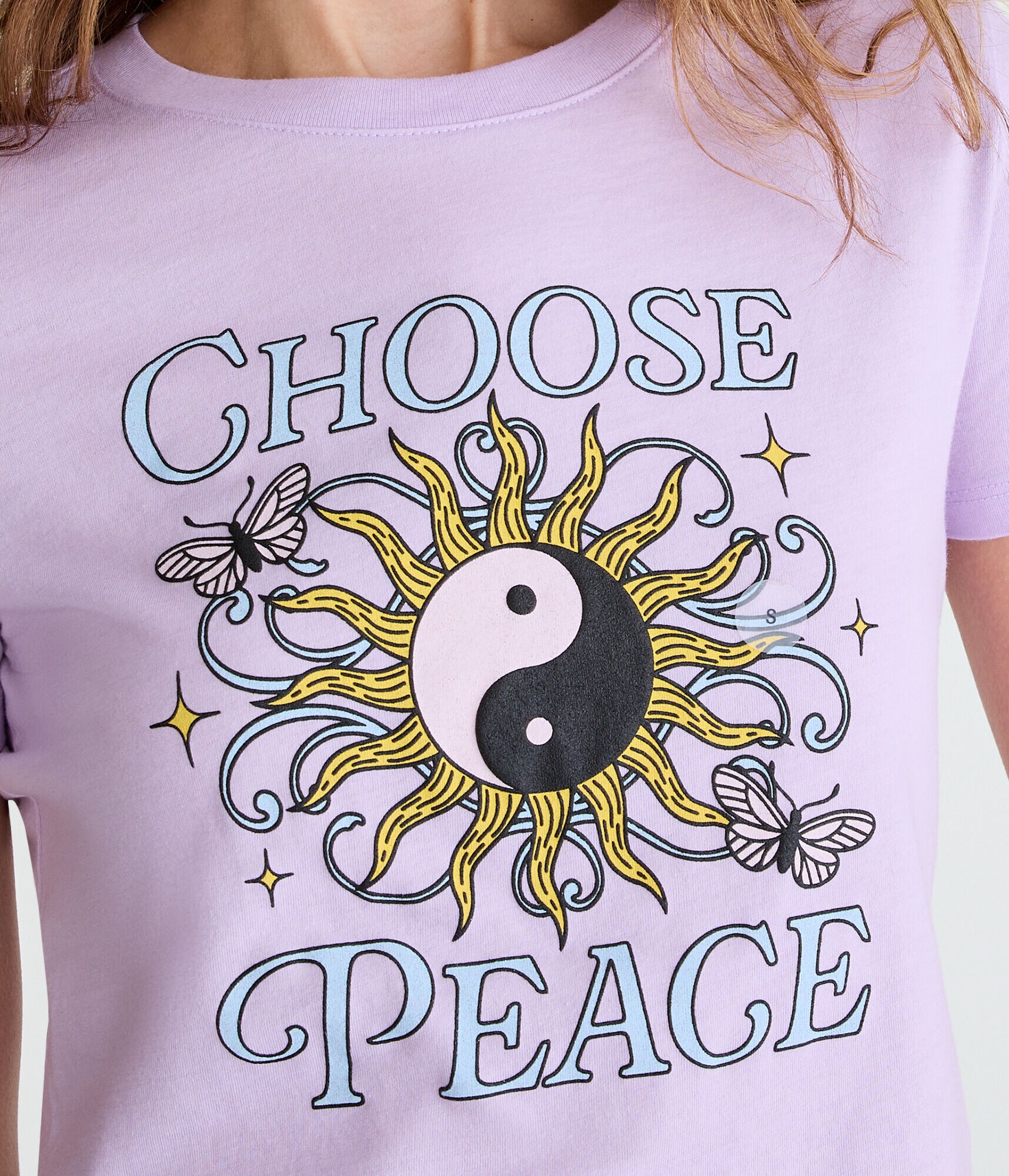 Yin-Yang Peace Graphic Tee