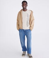 Aeropostale Vertical Appliqué Graphic Tee