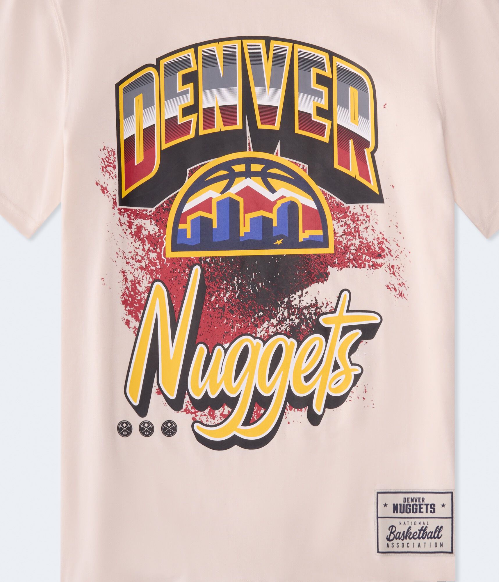 Denver Nuggets City Stripe Relaxed Graphic Tee