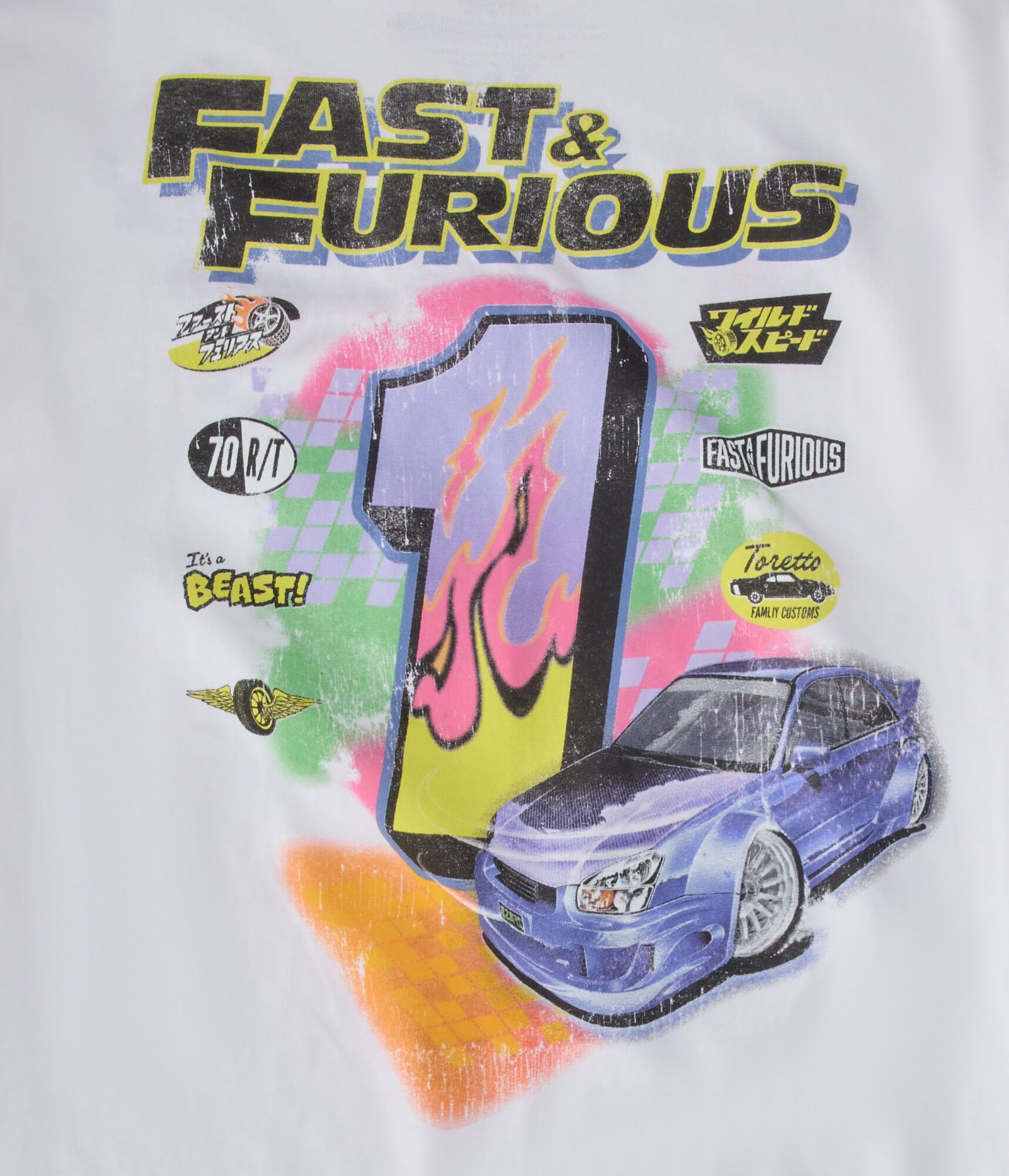 Fast &amp; Furious Relaxed Graphic Tee