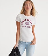 Aeropostale New York Appliqué Graphic Tee