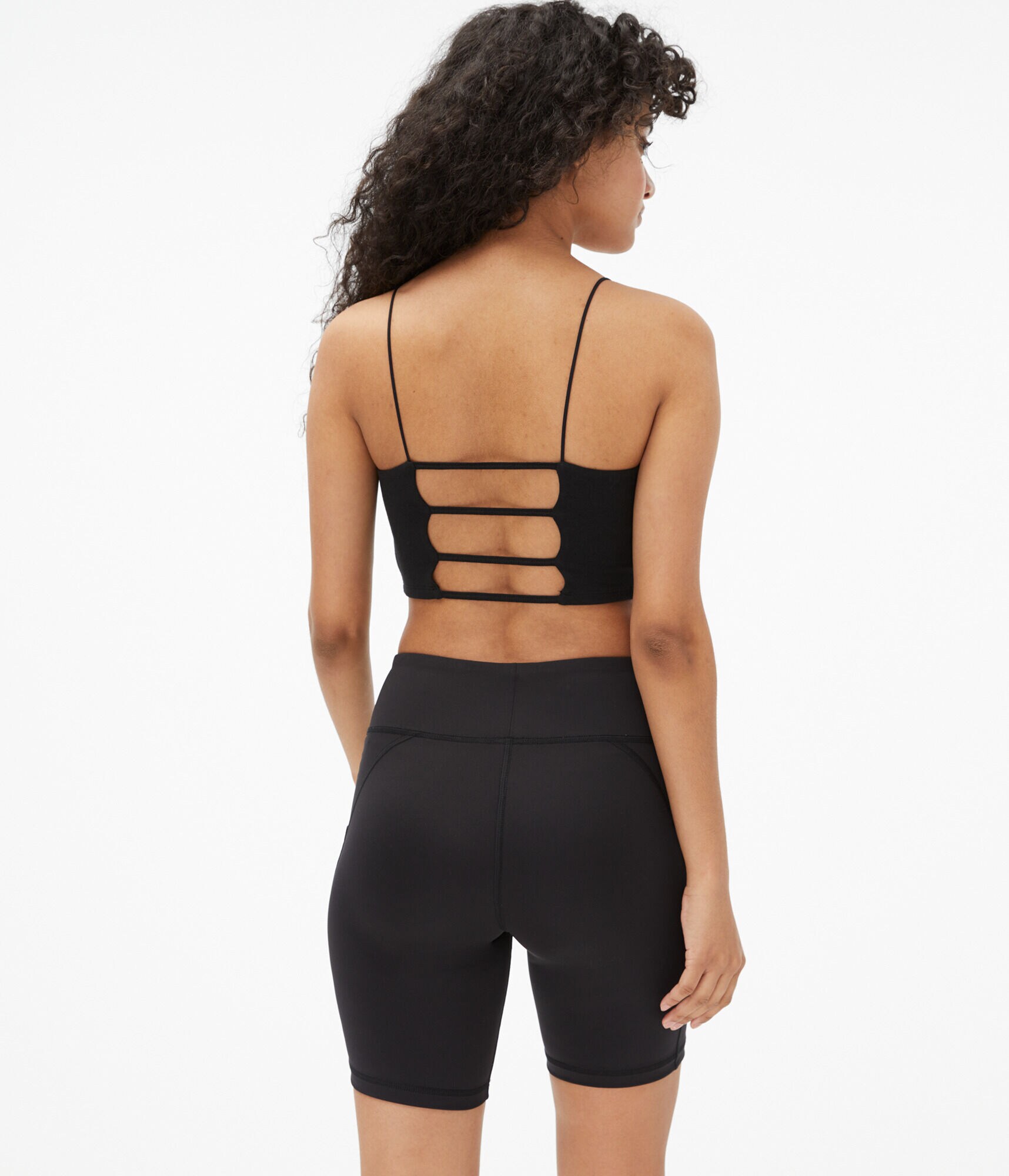 Seriously Soft Cage-Back Cropped Cami